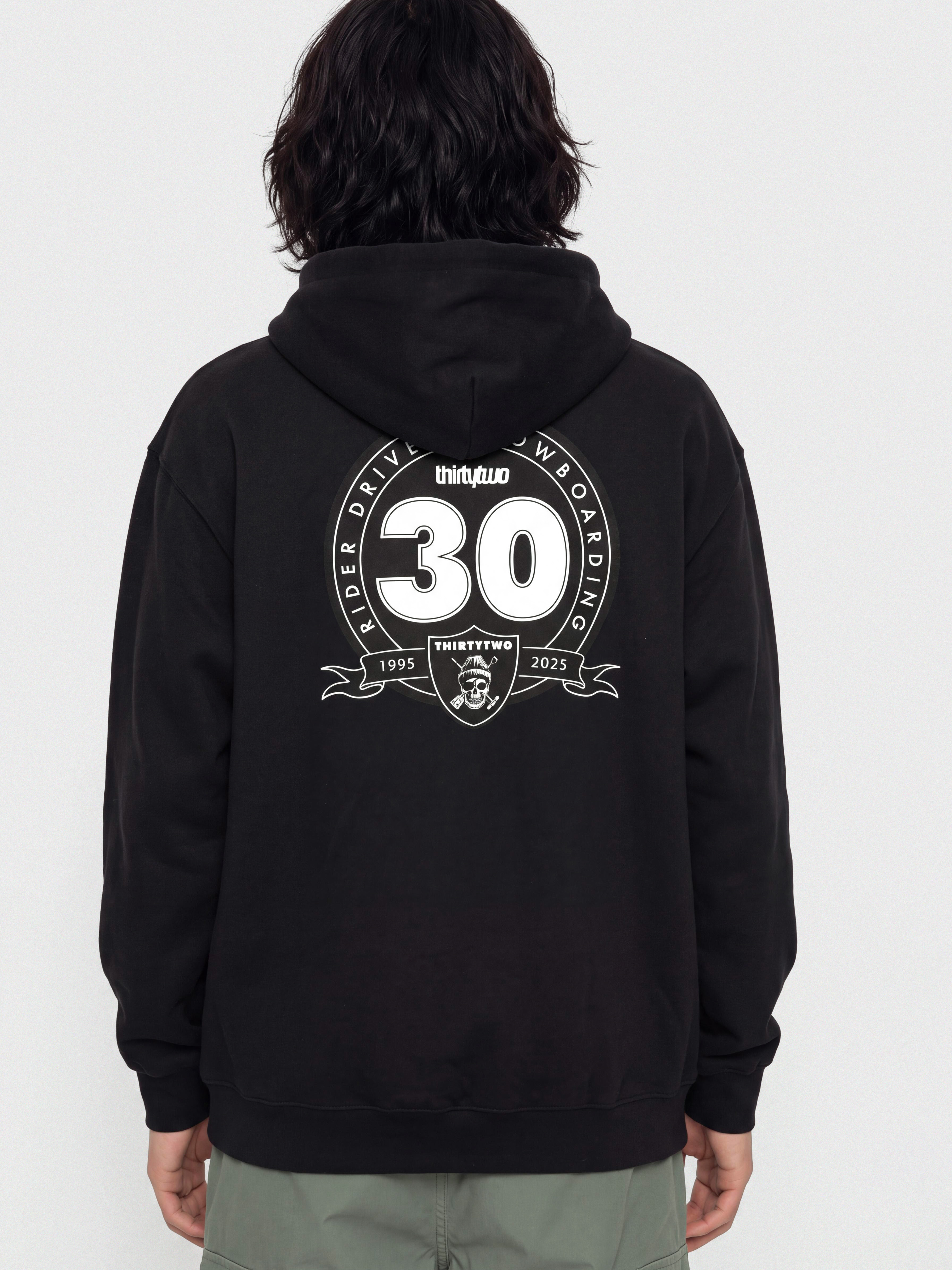 Суитшърт с качулка ThirtyTwo 30 Yr HD (black)