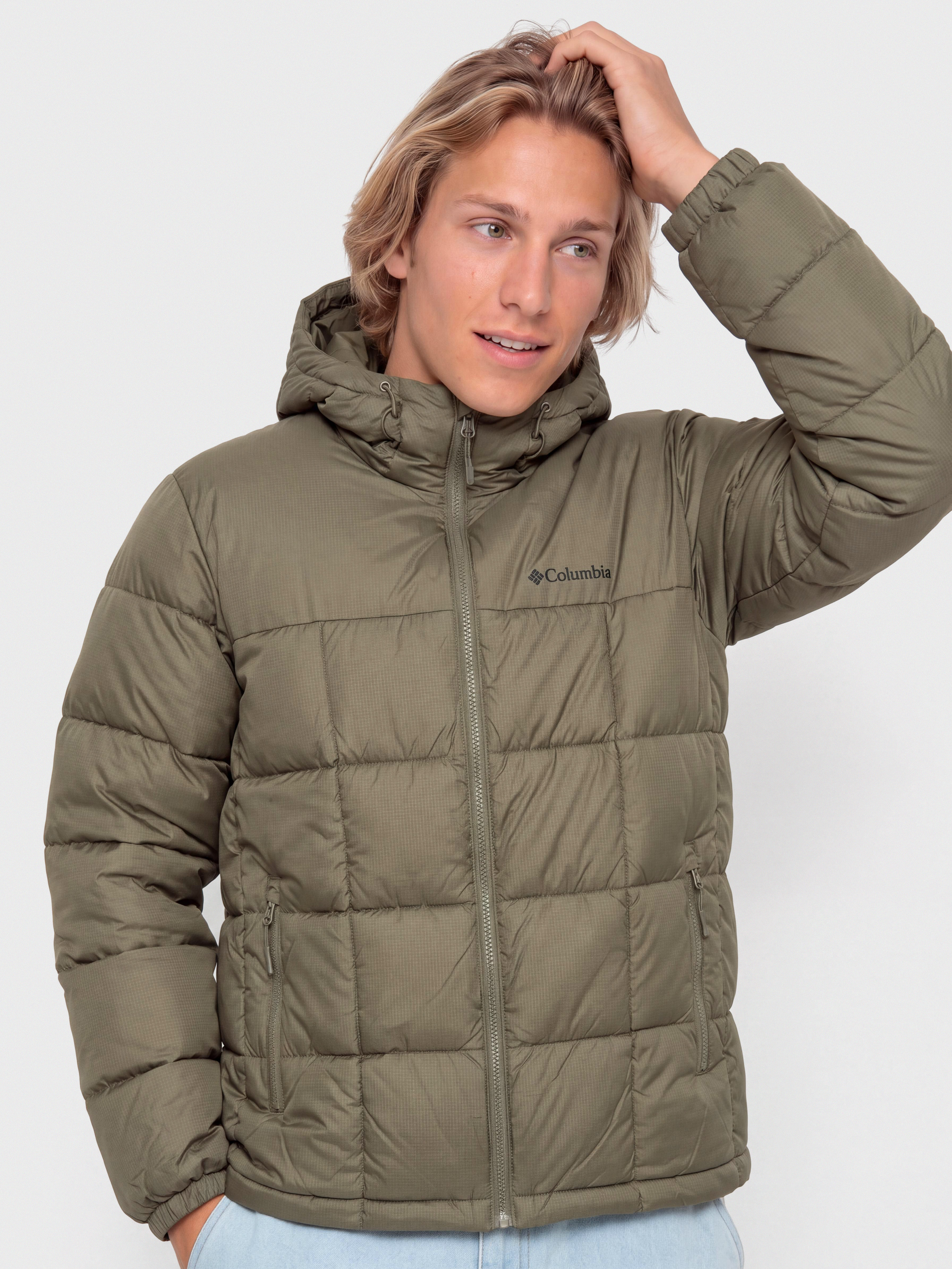 Яке Columbia Puffect IV Hooded (stone green)