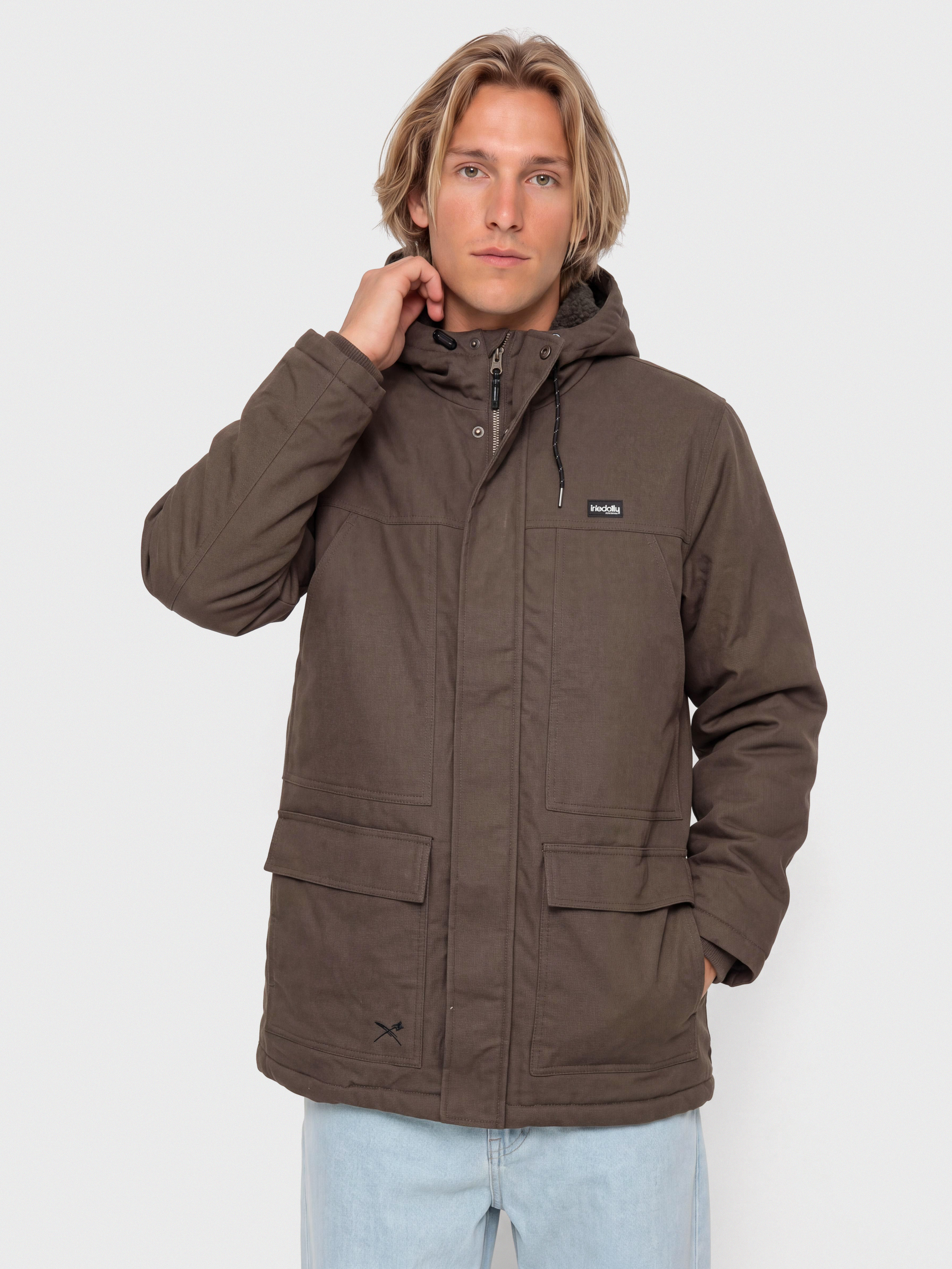 u042fu043au0435 Iriedaily Dock36 2.0 Parka (black olive)