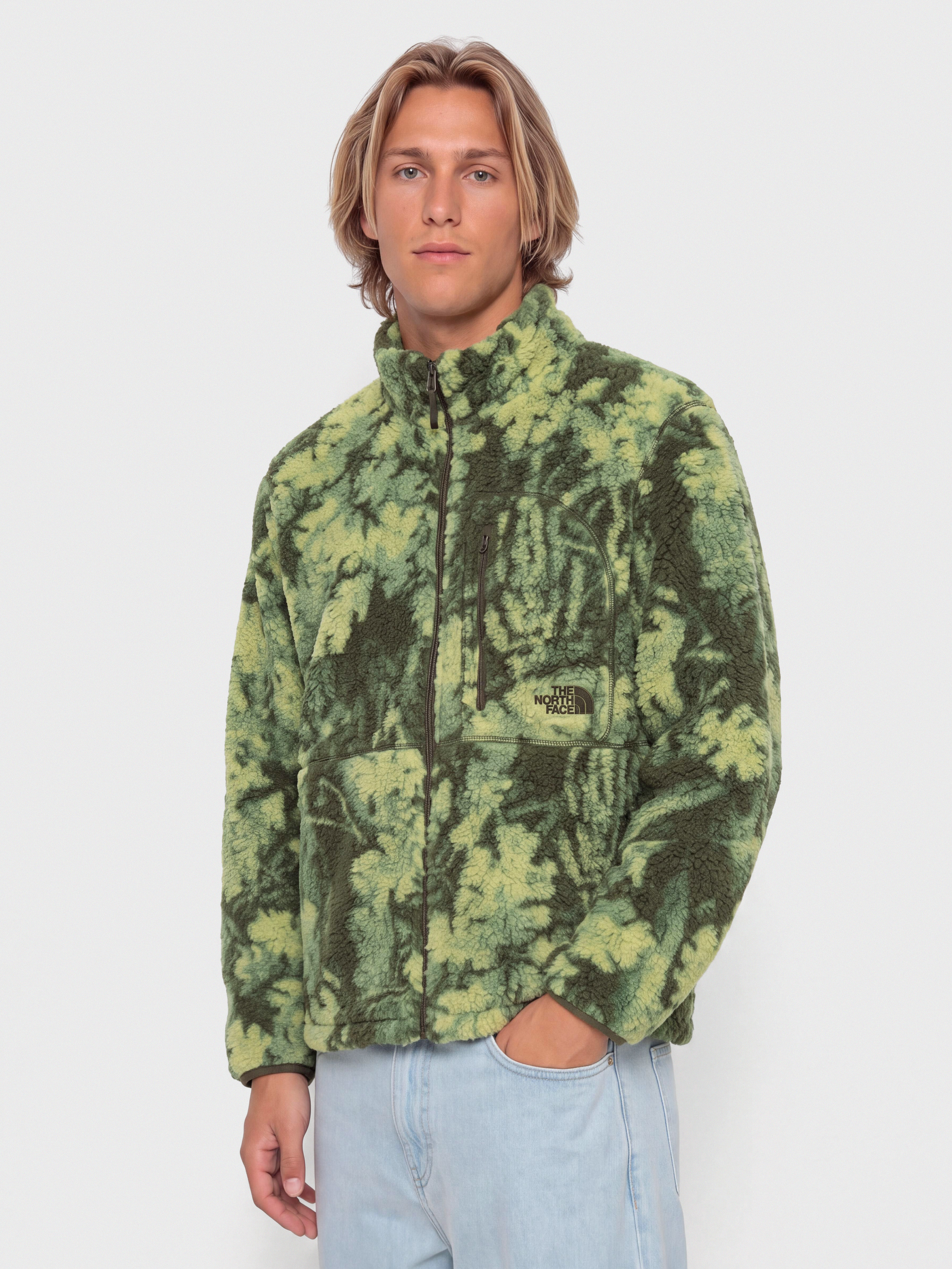 Яке The North Face Extreme Pile 2 Print (new taupe green yosemit)