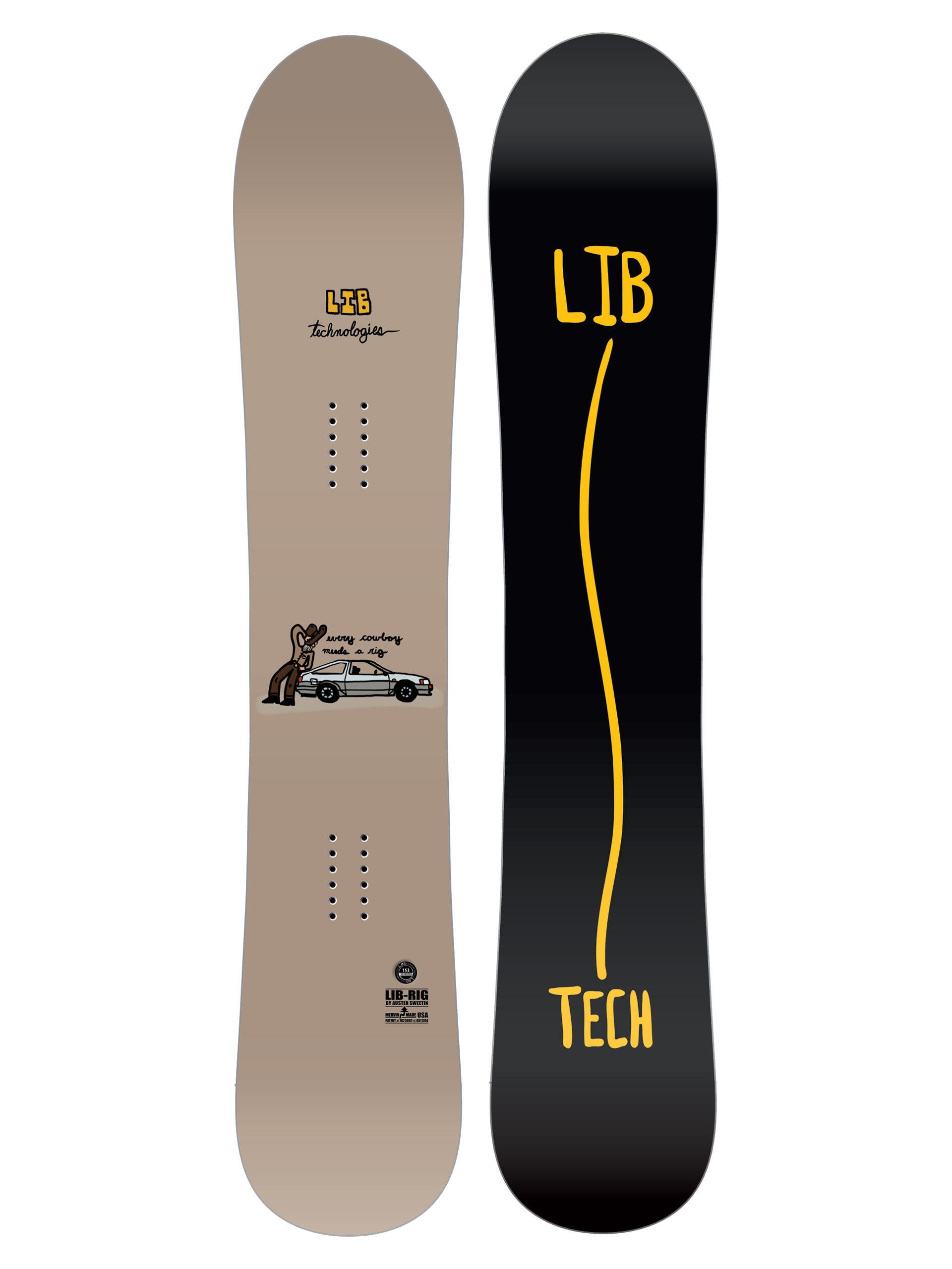 Мъжки Сноуборд Lib Tech Lib Rig