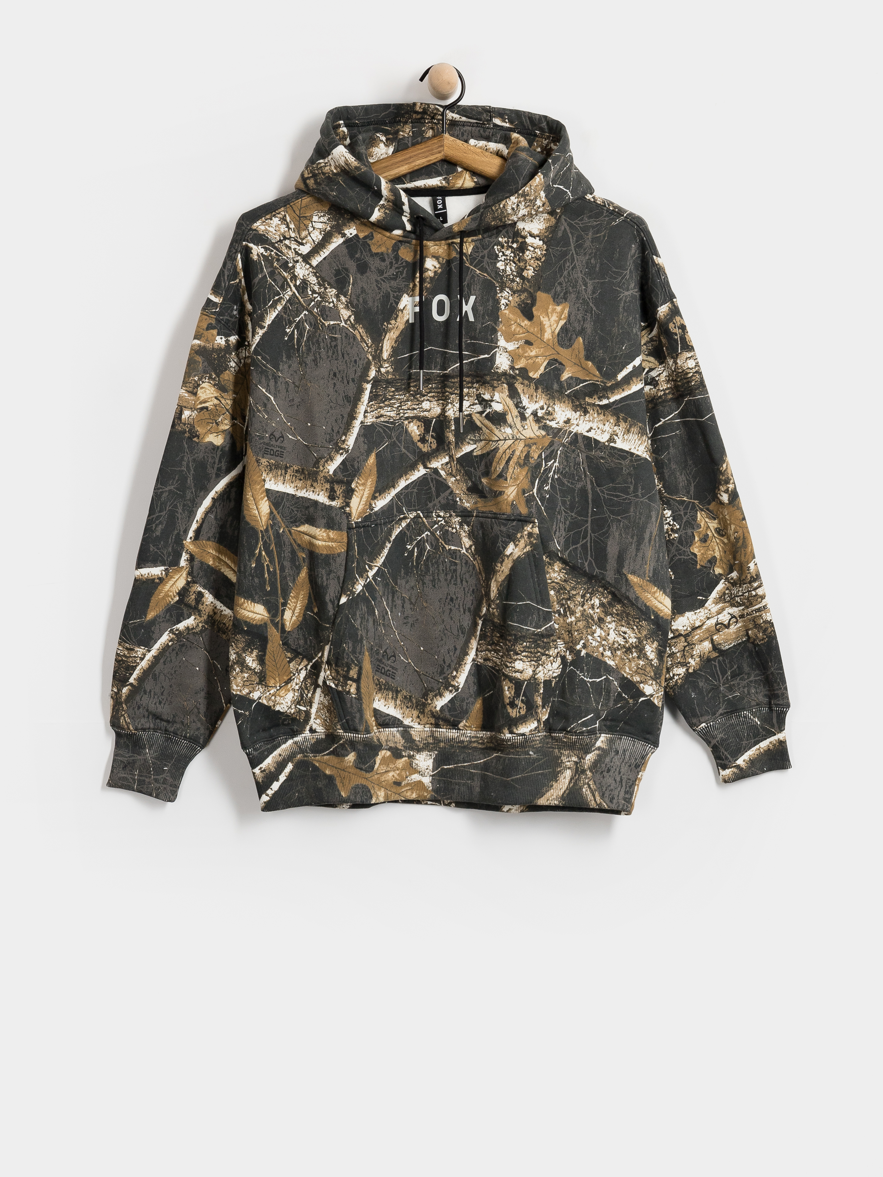 Суитшърт с качулка Fox Fox Realtree HD (black/multi)
