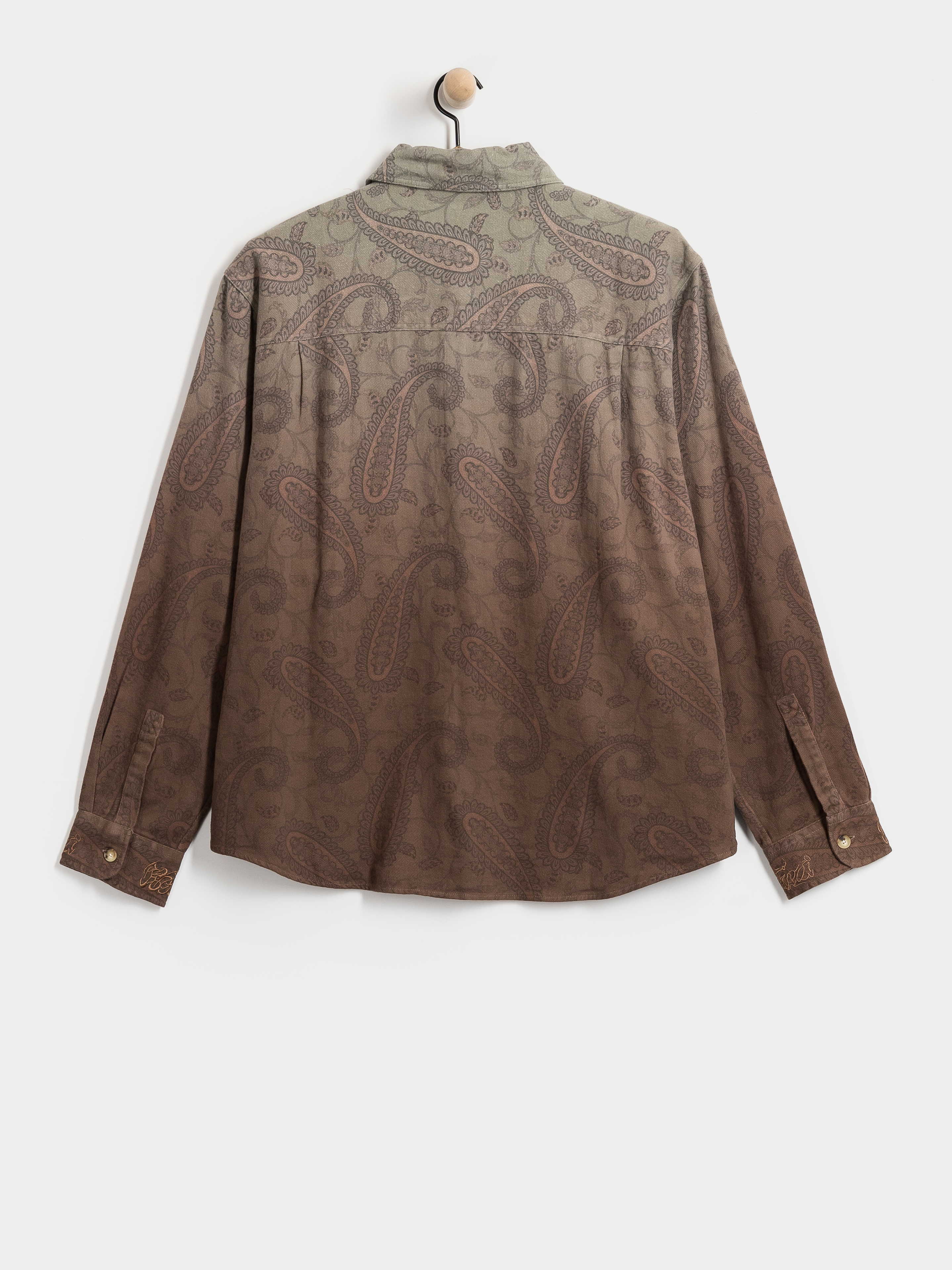 Риза Deus Ex Machina Turiya Ls (moss green)
