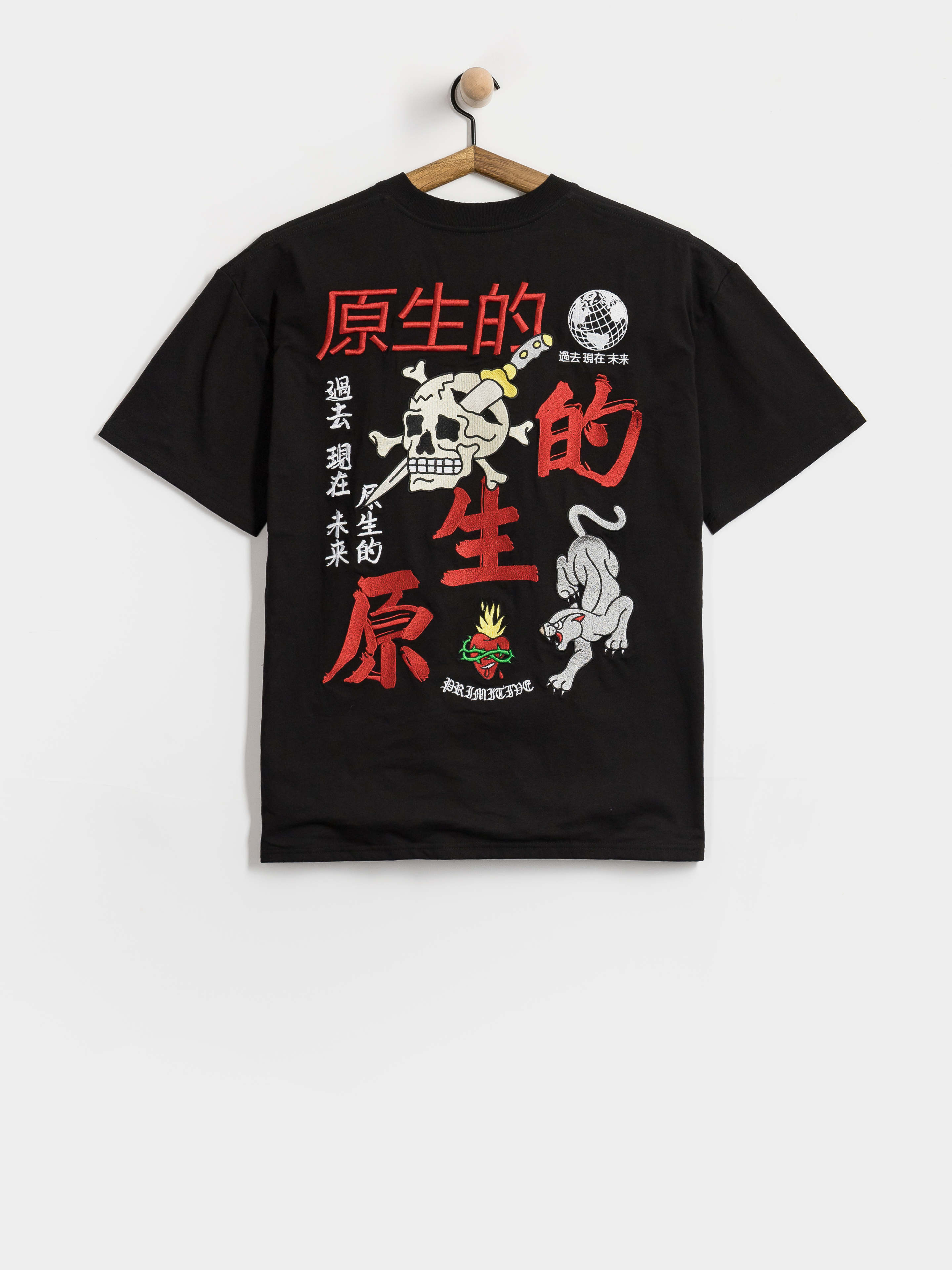 Тениска Primitive Outsider (black)