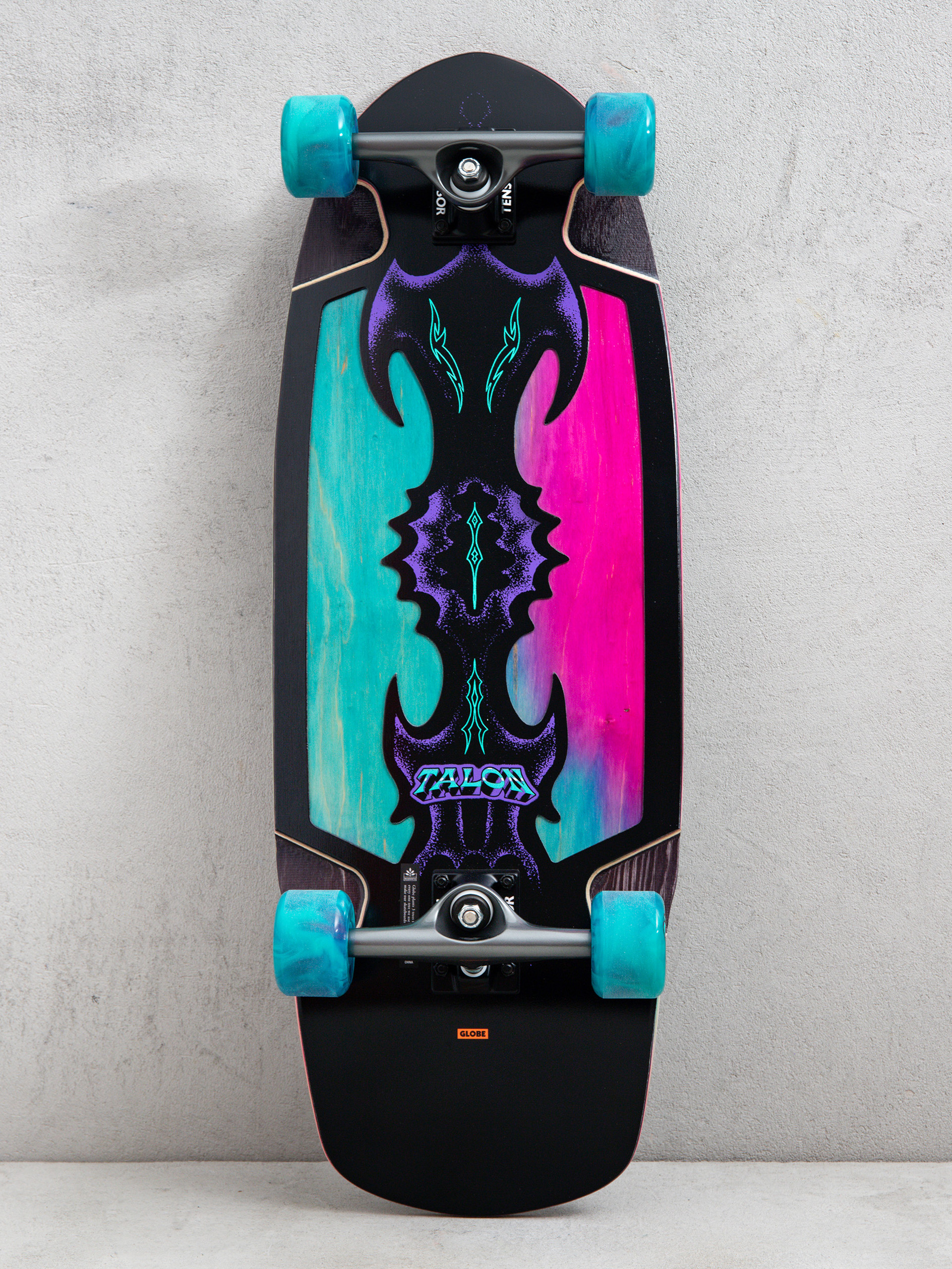 Крузер Globe Talon (black/blue/green)
