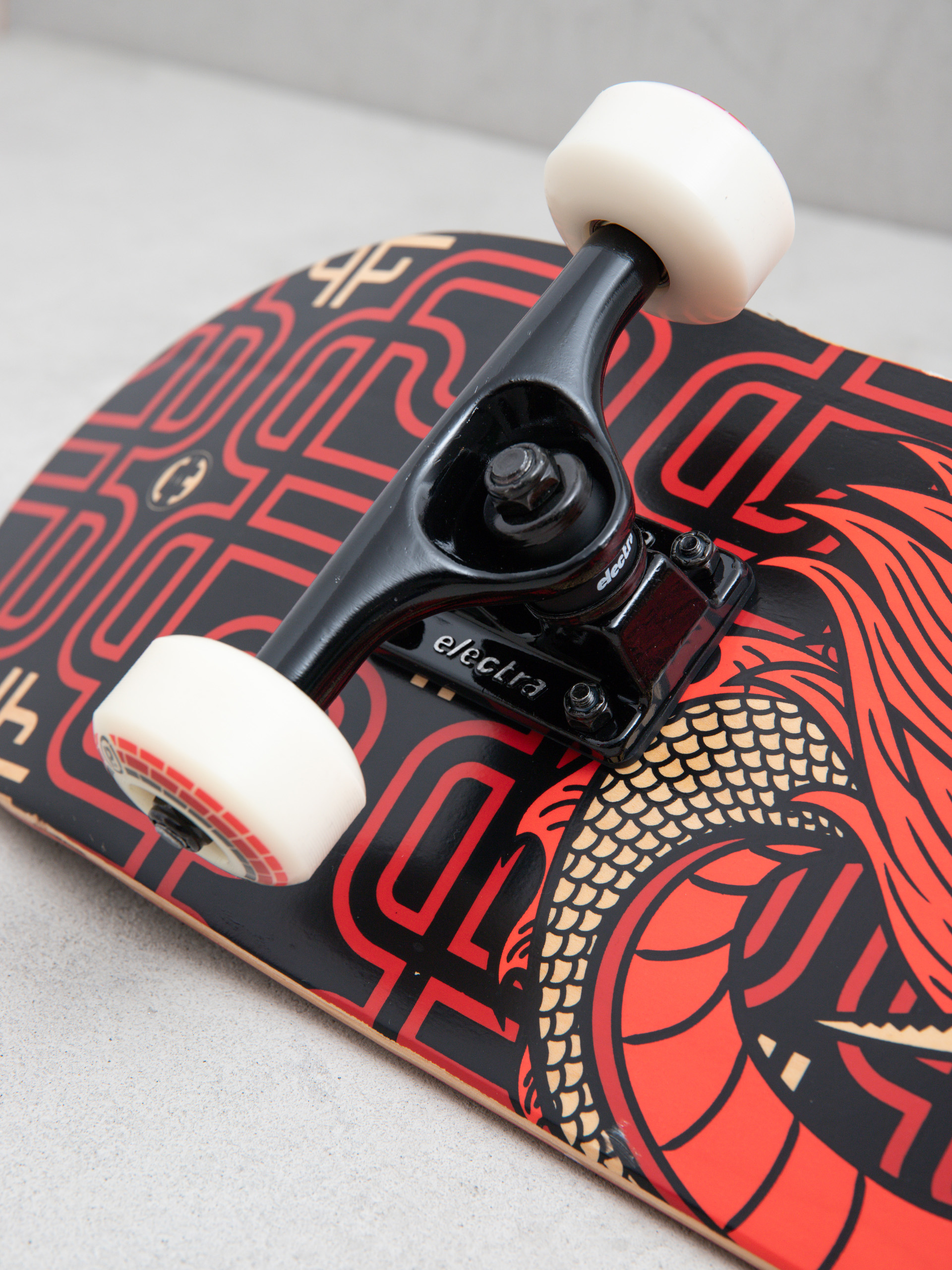 Скейтборд Cartel Skateboards Draak (red)