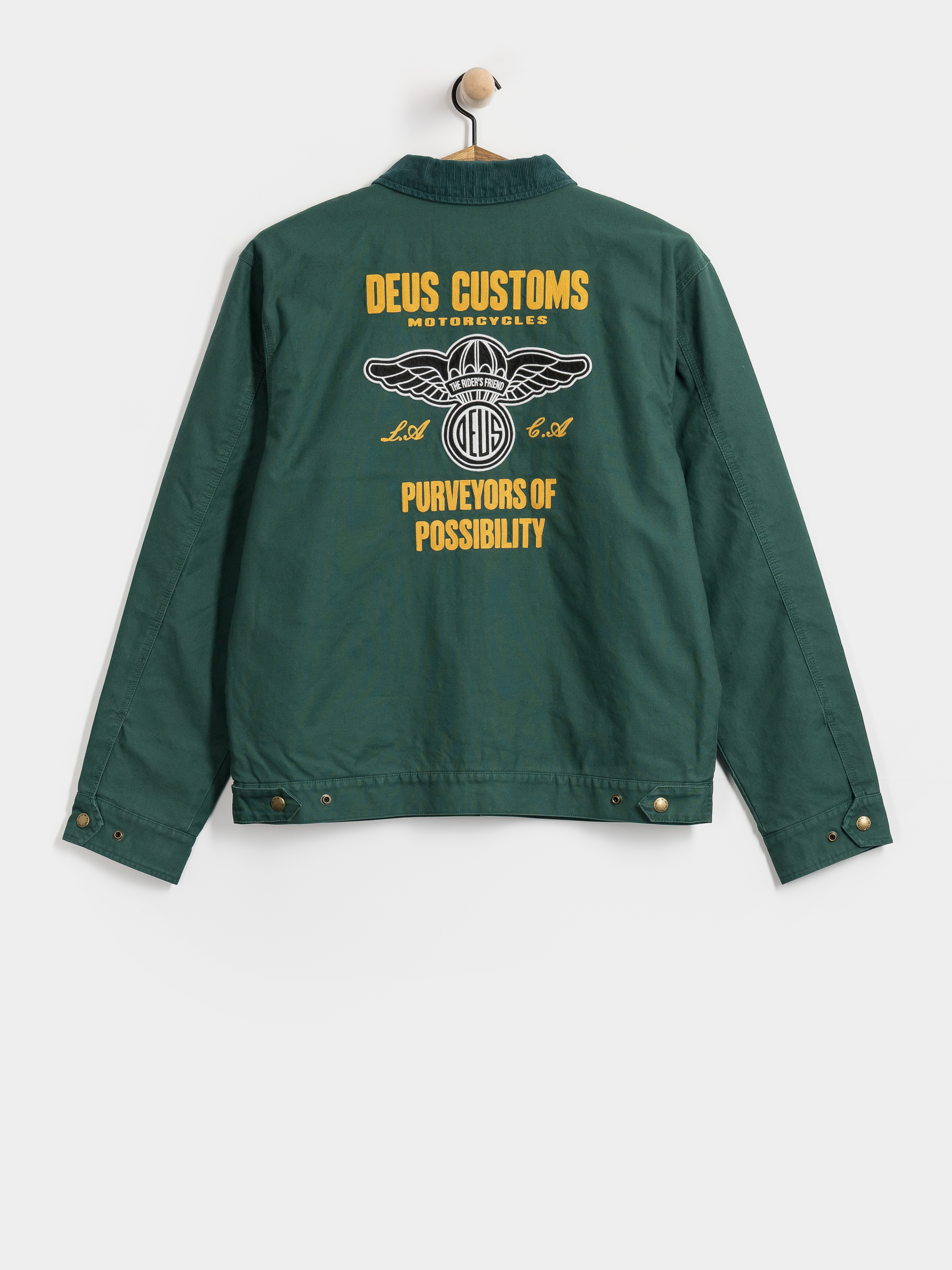 Яке Deus Ex Machina Cutaway (racing green)