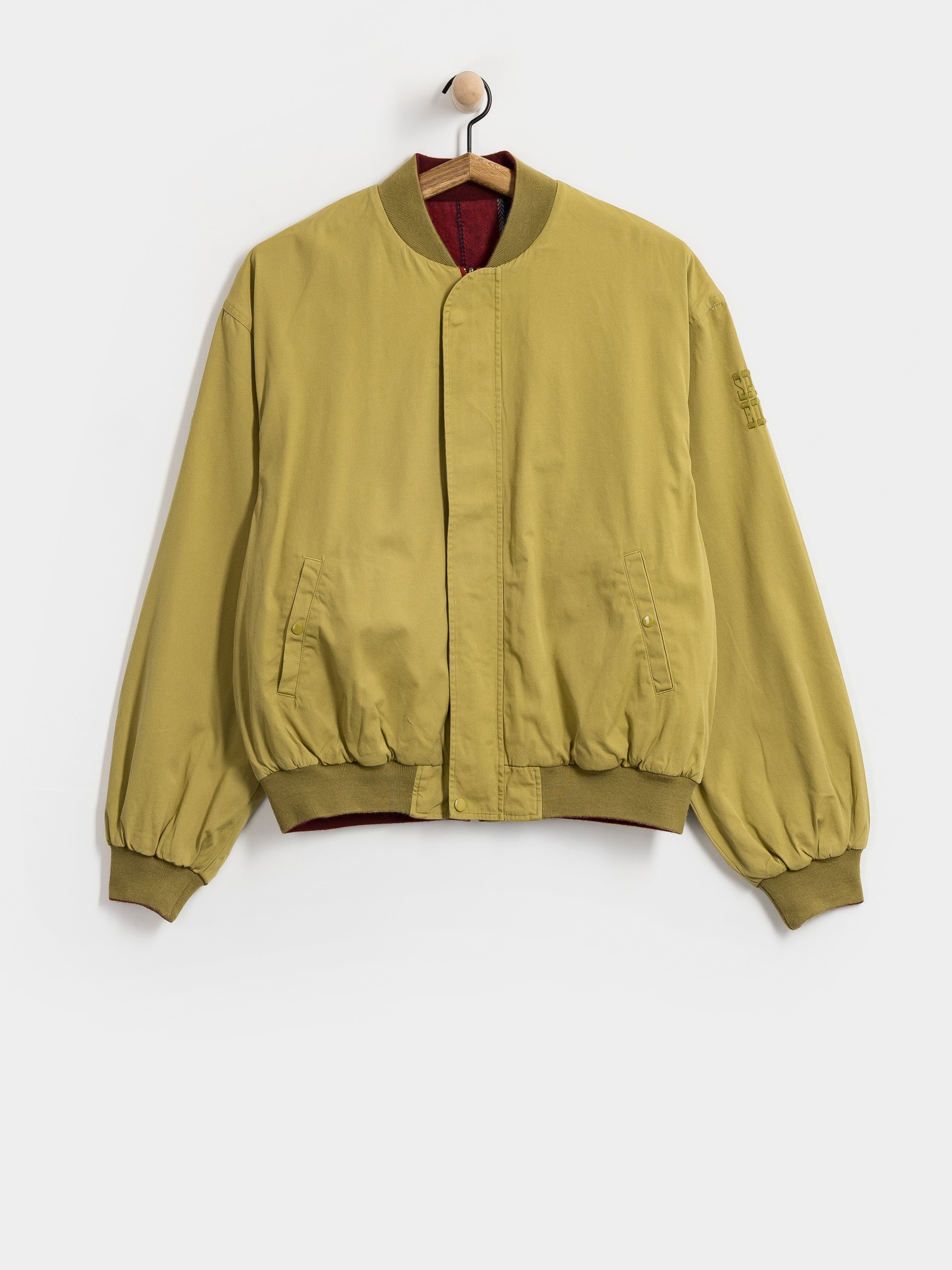 Яке Deus Ex Machina Pendula Reversible (willow green blanket red)