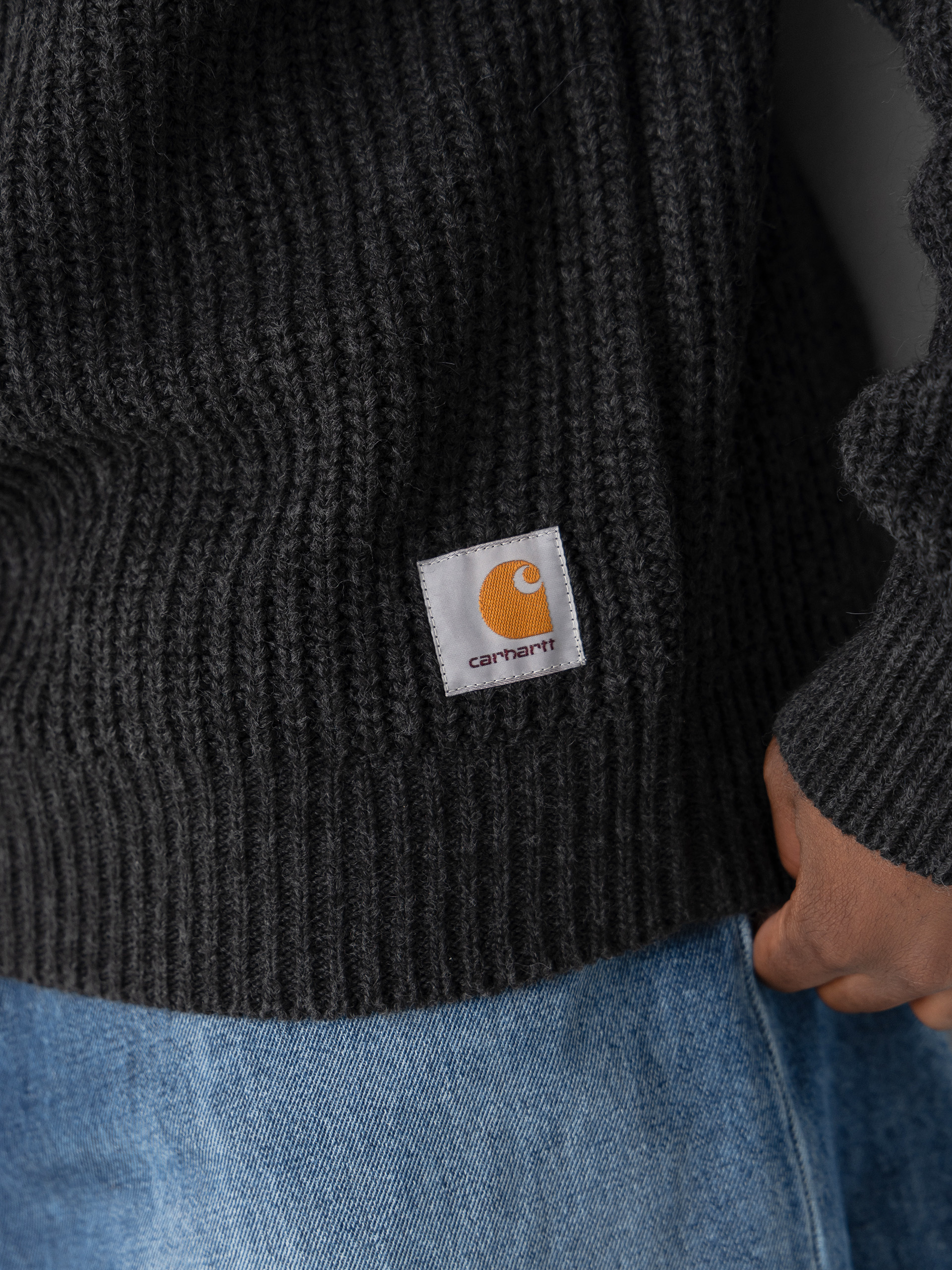 Пуловер Carhartt WIP Firth (soot)