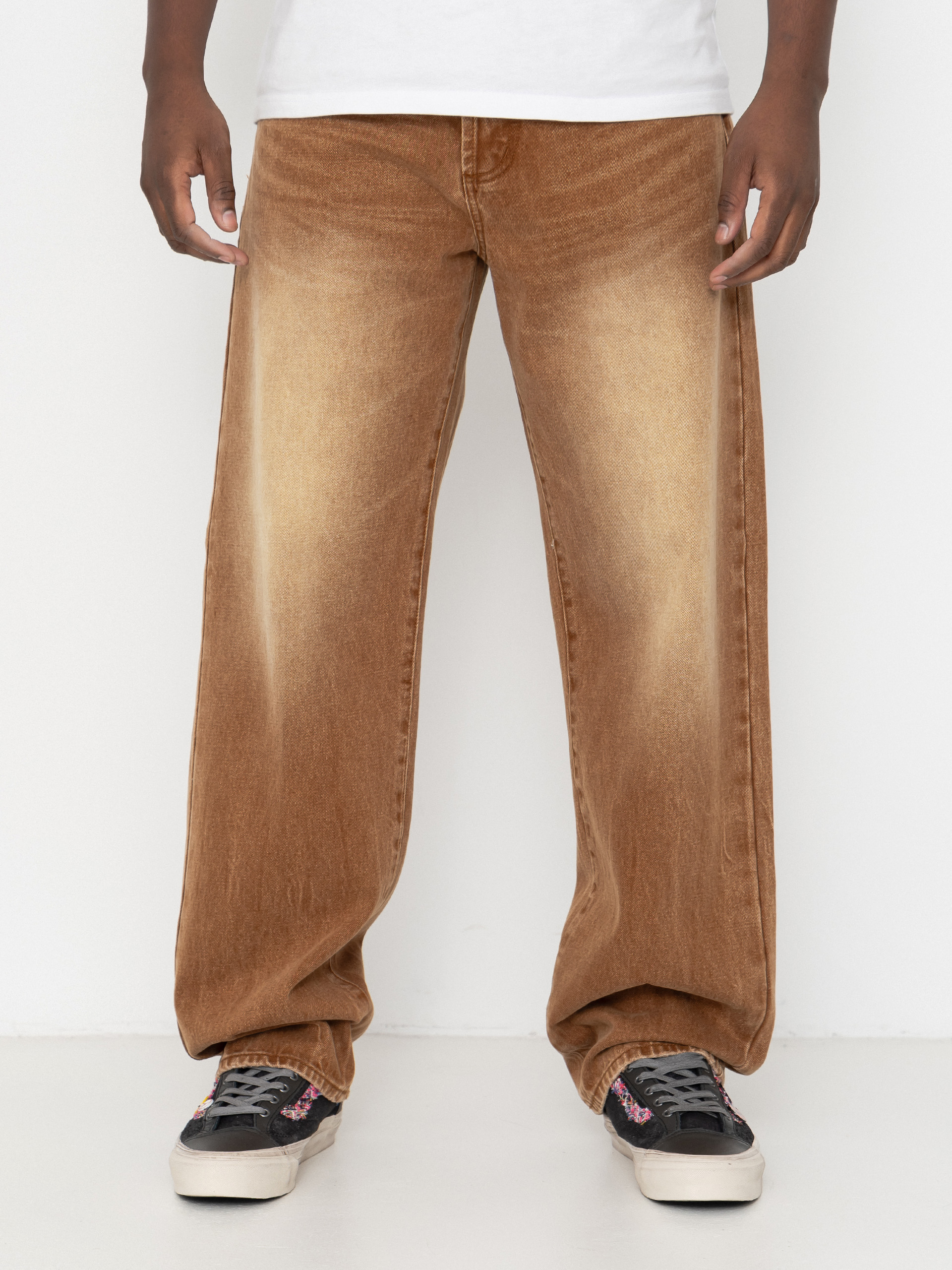 Панталони OBEY Boxcar Straight Denim