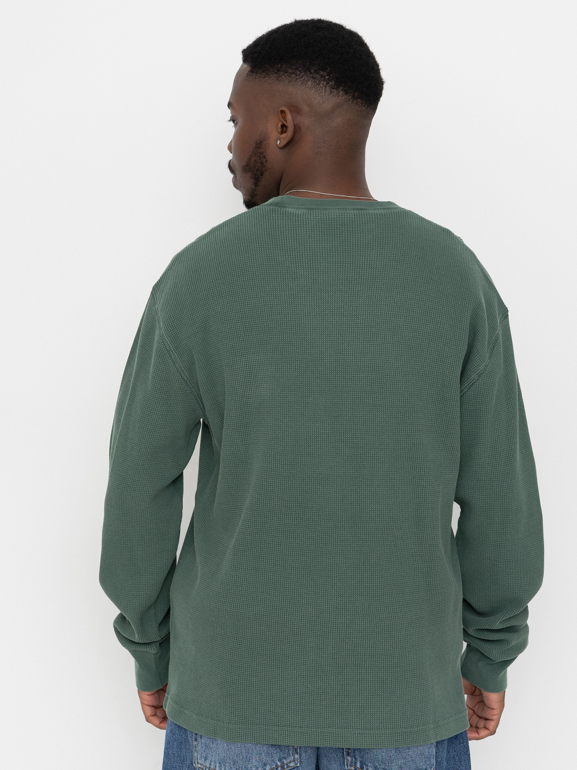 Блуза Carhartt WIP Vista Waffle (dark scarab/garment dyed)