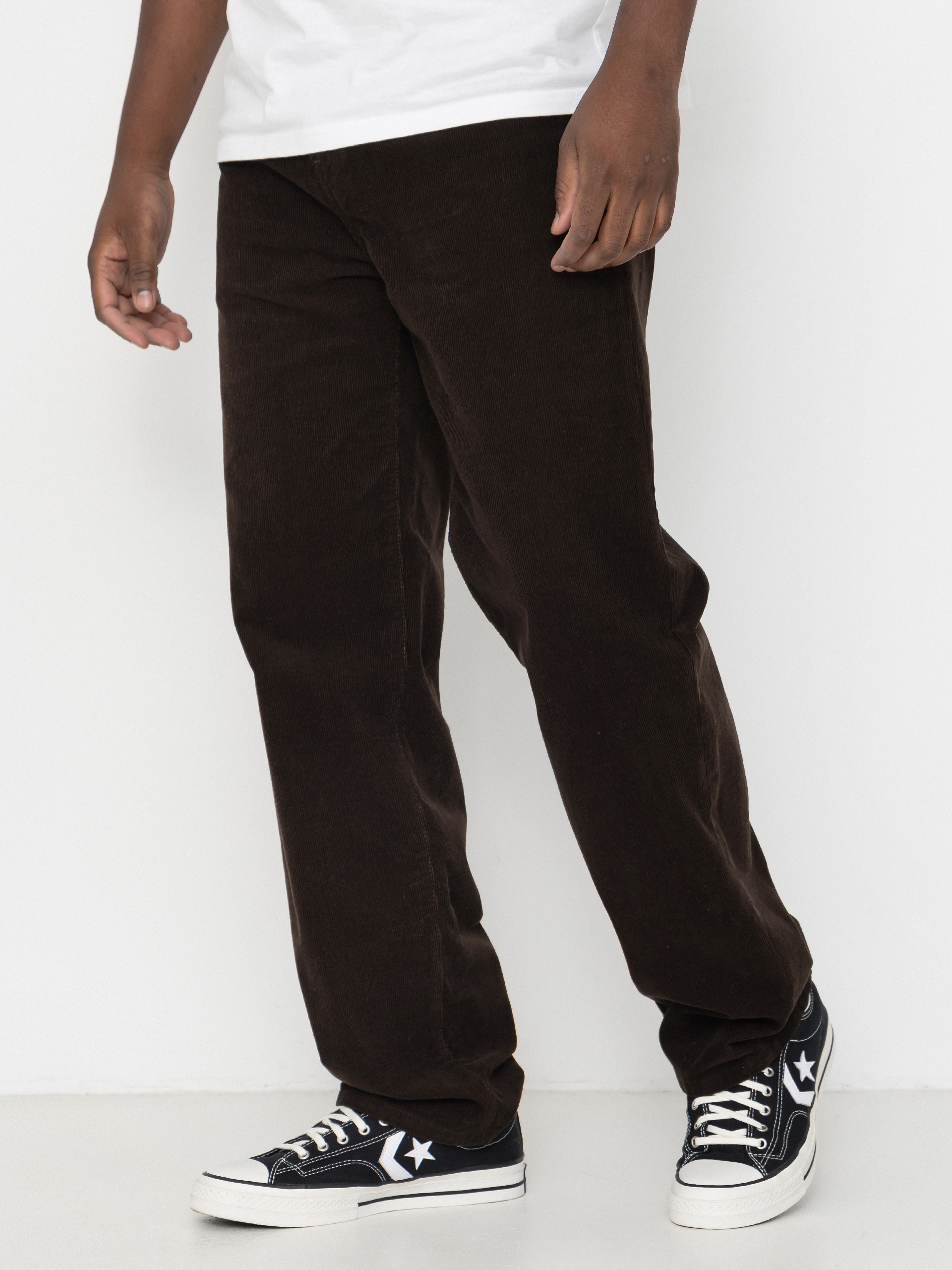 Панталони Carhartt WIP Aaron (tobacco/rinsed)