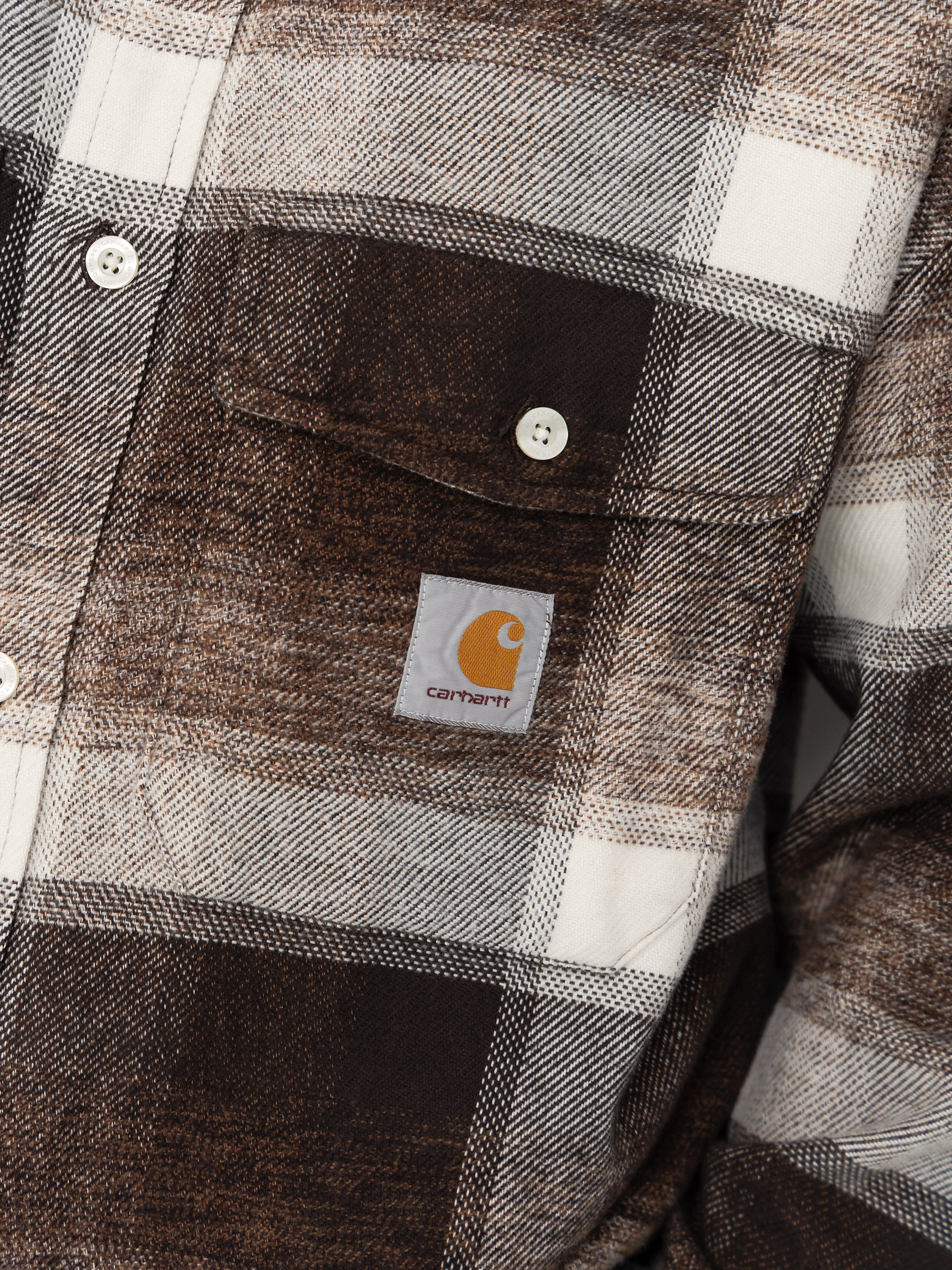 Риза Carhartt WIP Esterson (esterson check tobacco)