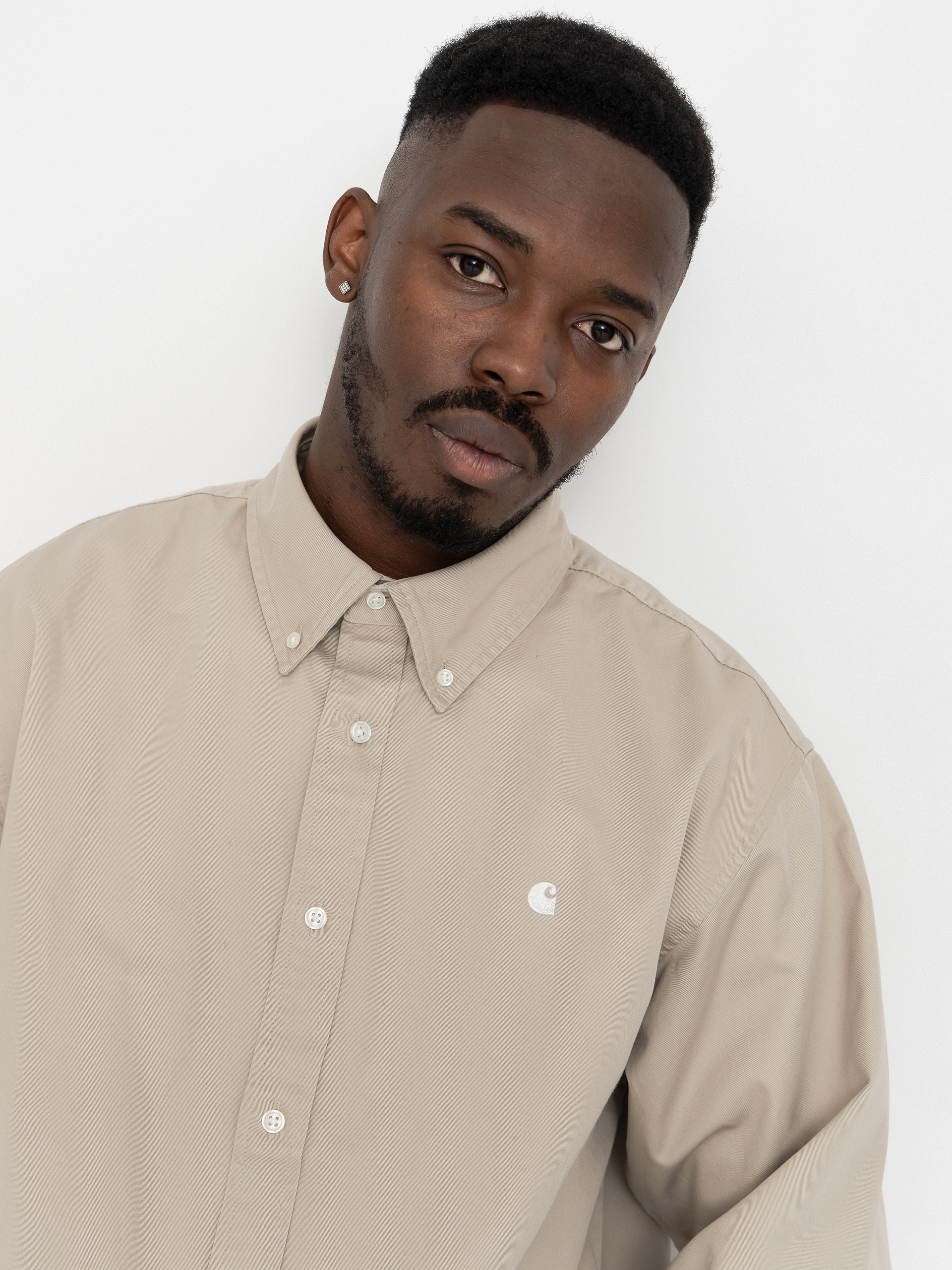 Риза Carhartt WIP OG Madison (fleur de sel)