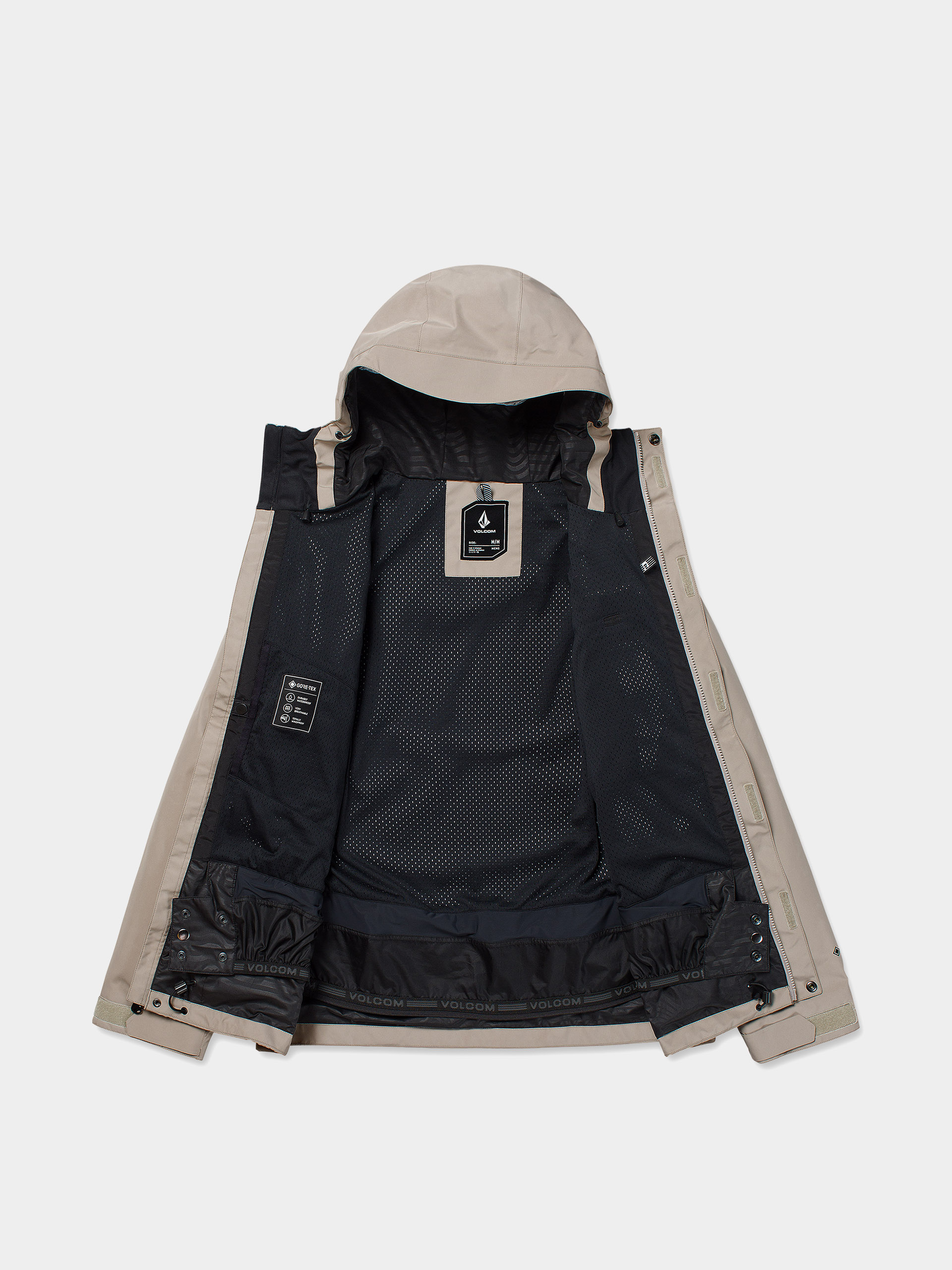 Мъжки Сноуборд яке Volcom Dua Ins Gore Tex (khaki)