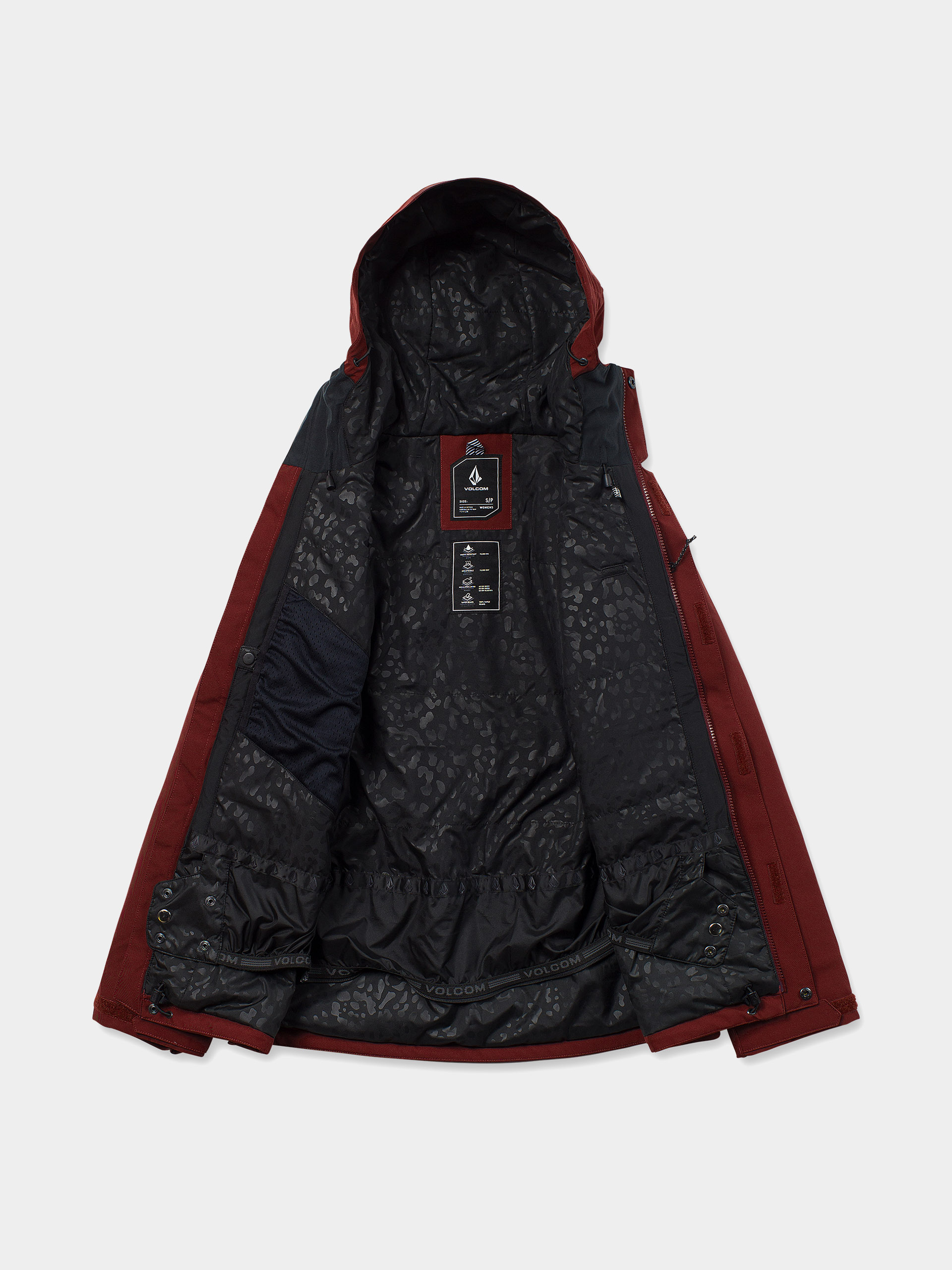 Дамска Сноуборд яке Volcom Stoney Shadow Ins (pinot)