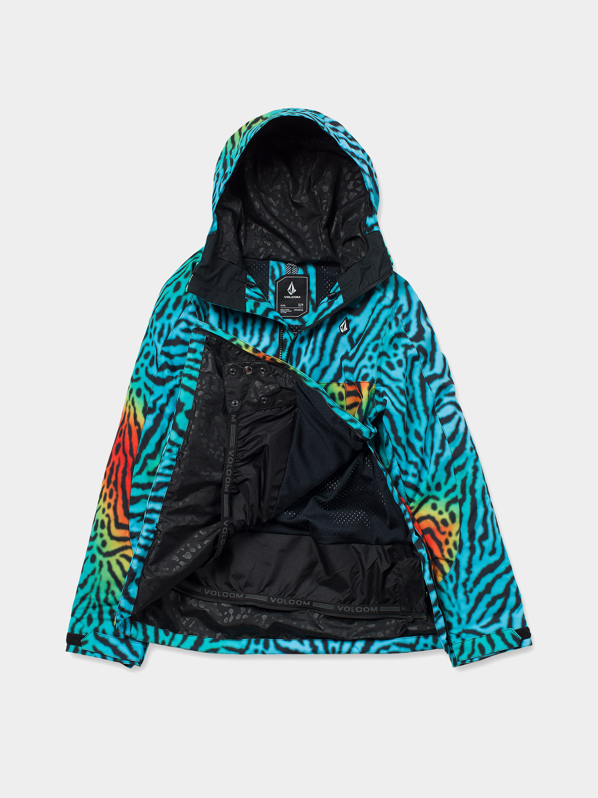 Дамска Сноуборд яке Volcom Harlan Pullover (acid)