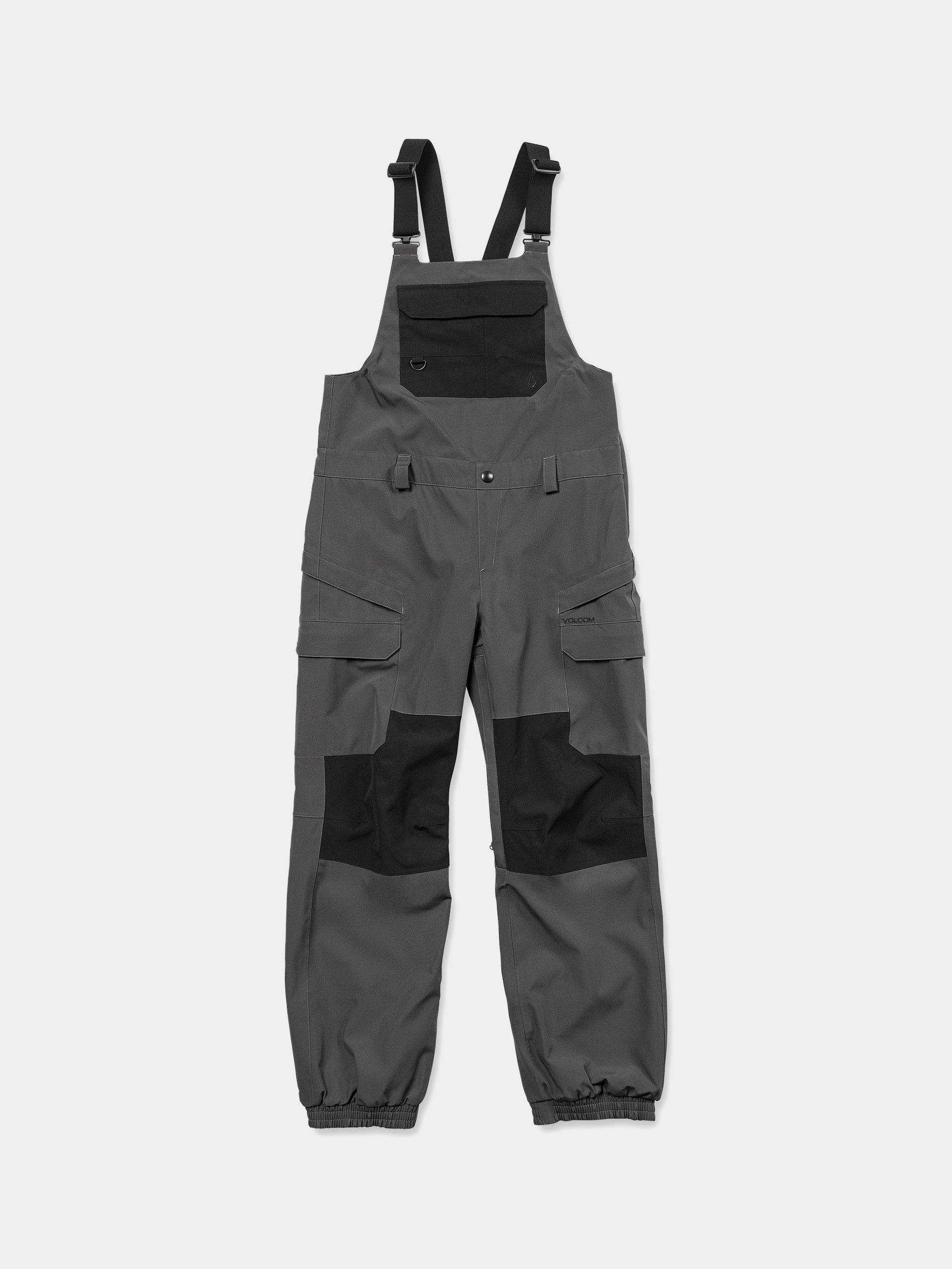 Дамско Сноуборд панталони Volcom Creston 3D Stretch Bib (dark grey)