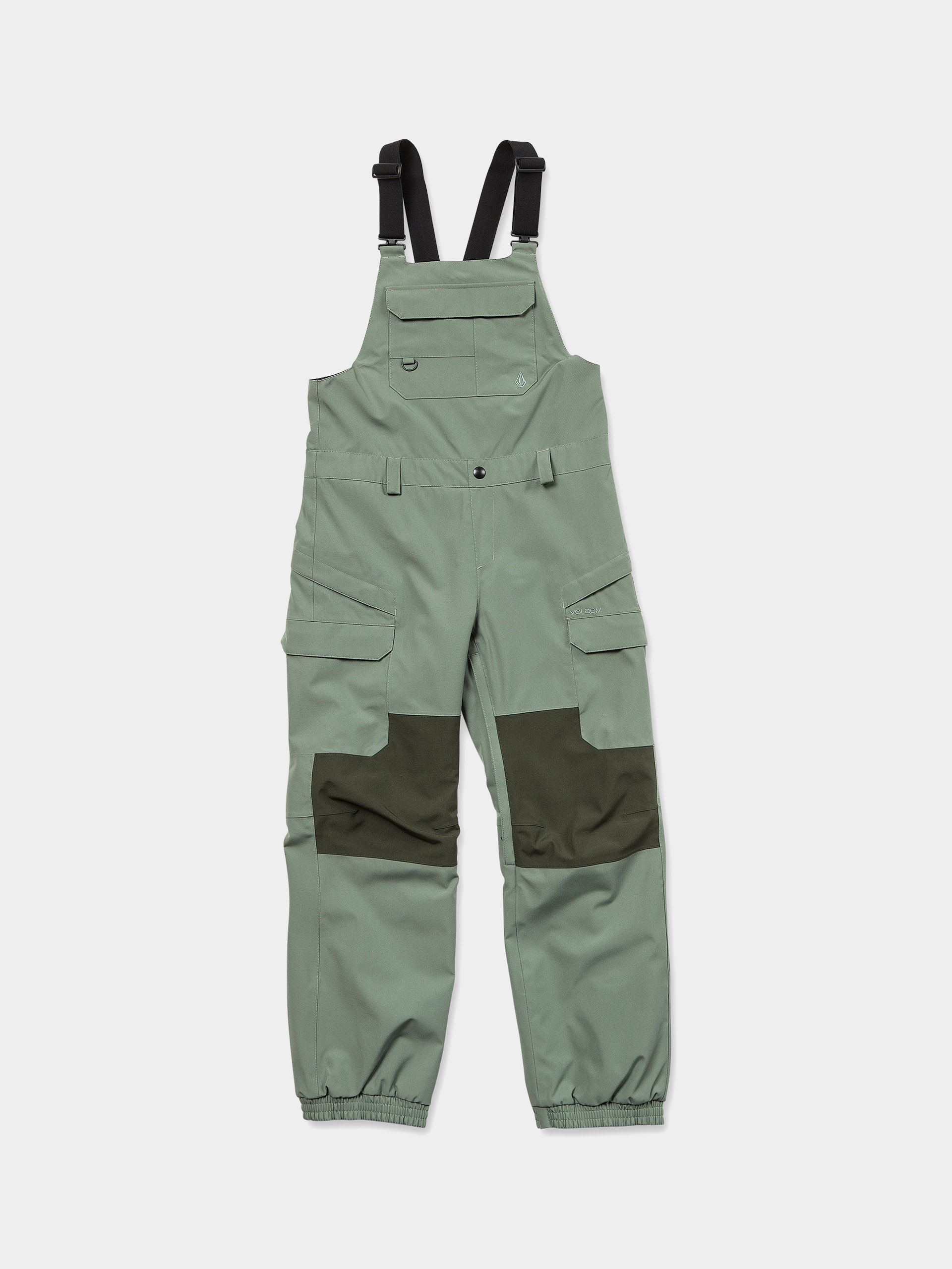 Дамско Сноуборд панталони Volcom Creston 3D Stretch Bib (light green)