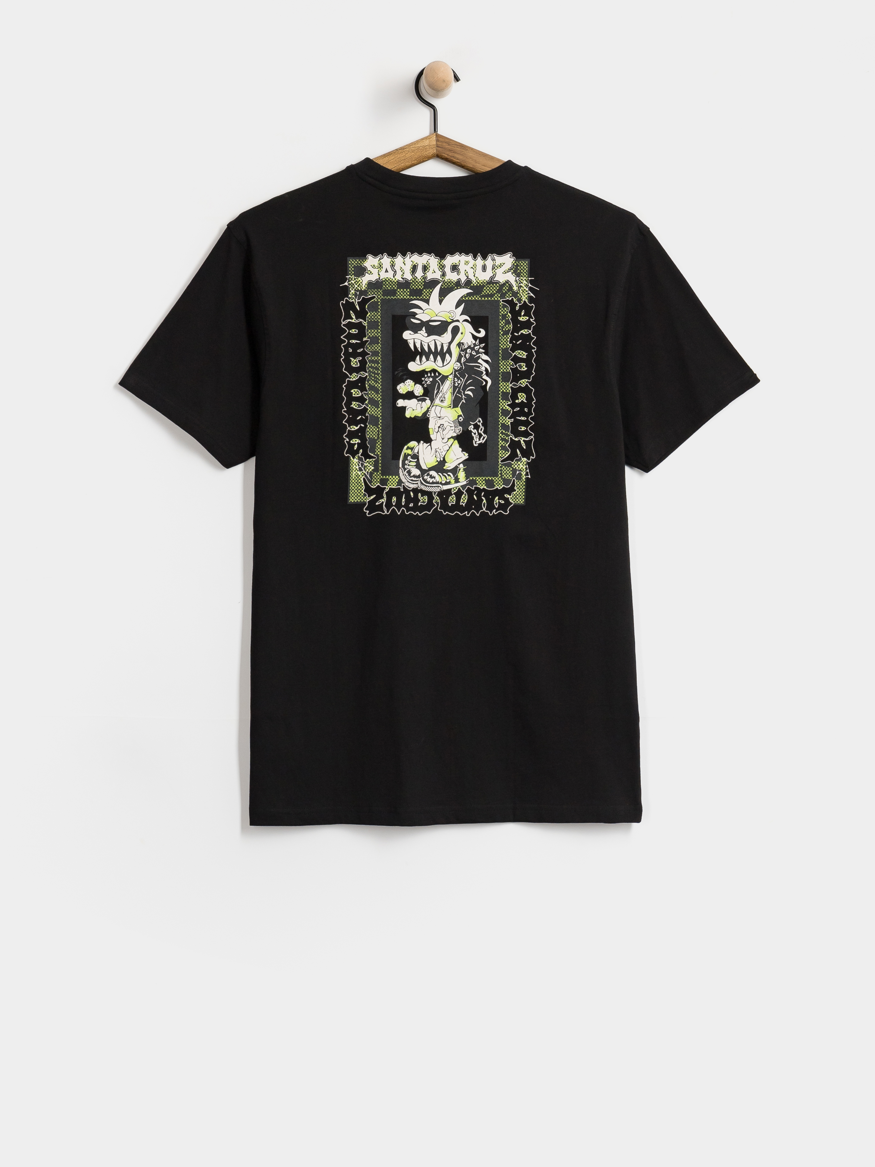 Тениска Santa Cruz Punk Gremlin Front (black)