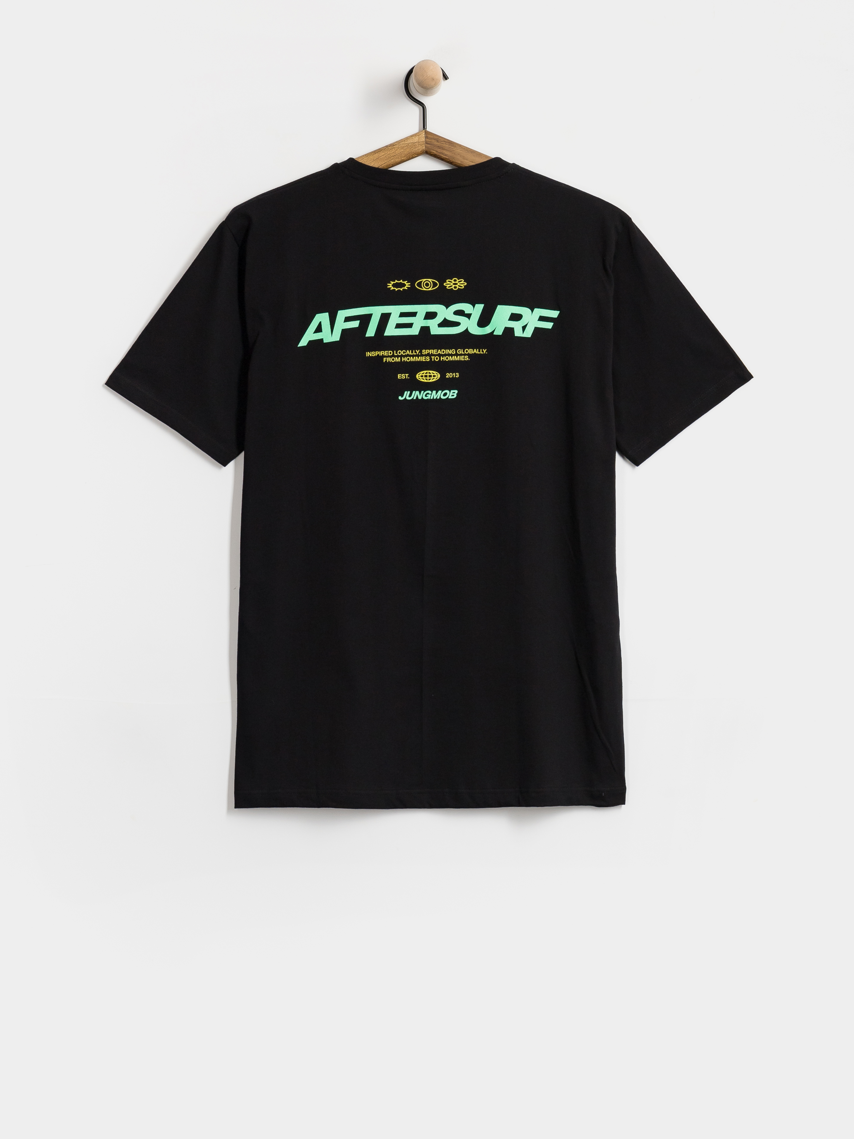 Тениска Jungmob Aftersurf (black)
