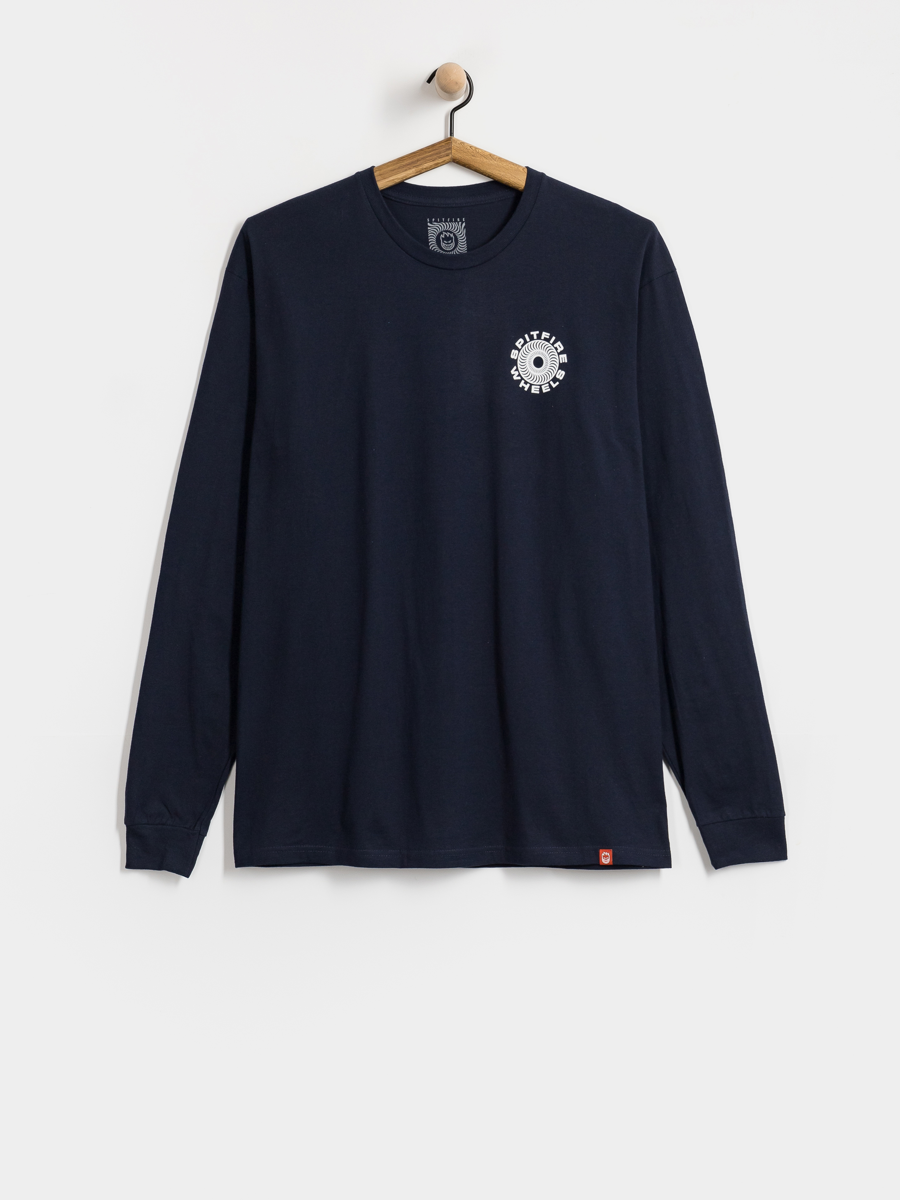 Блуза Spitfire Classic 87 Swirl Fill (navy w/white&black prints)