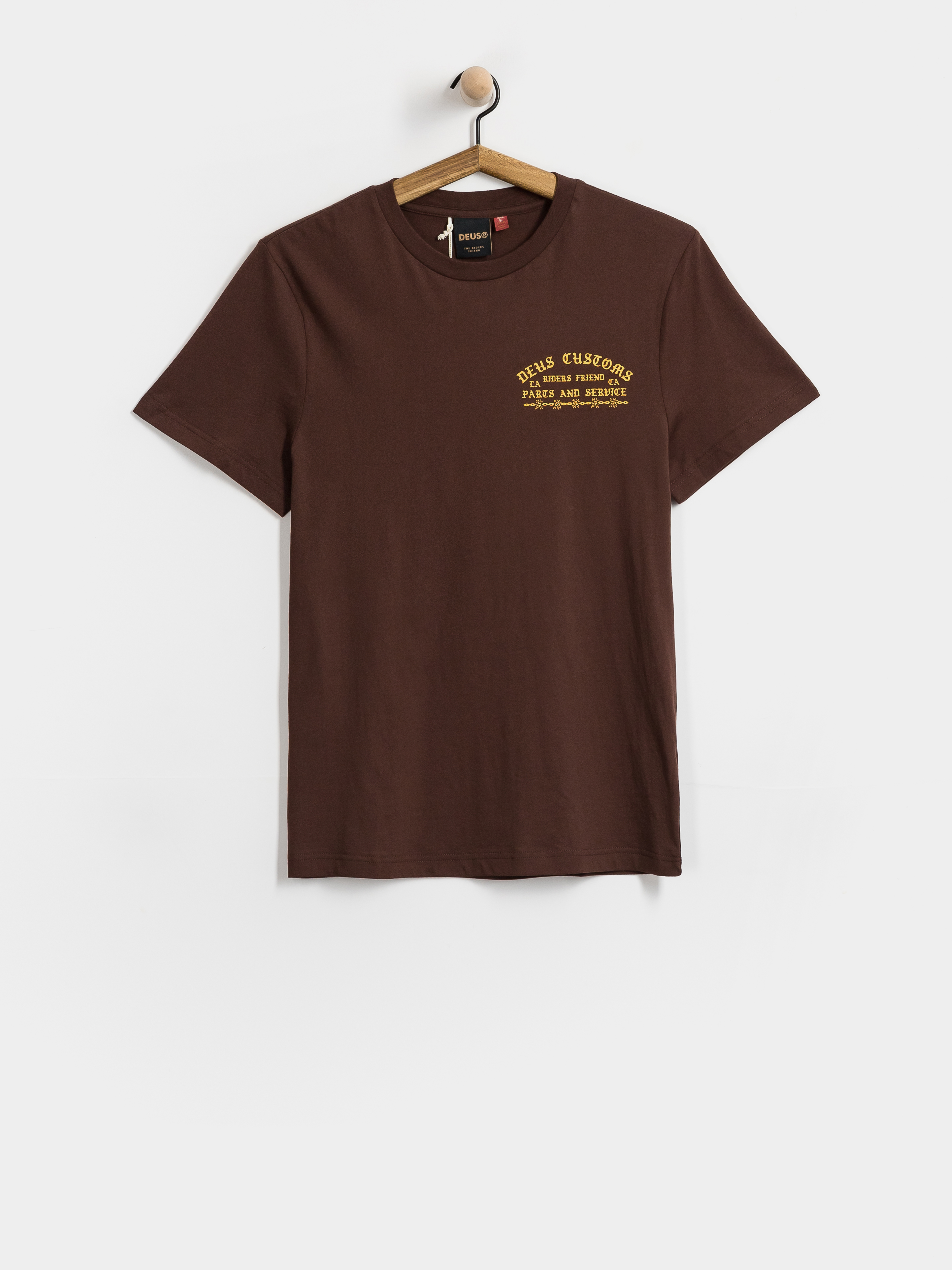 Тениска Deus Ex Machina Unchained (brown)