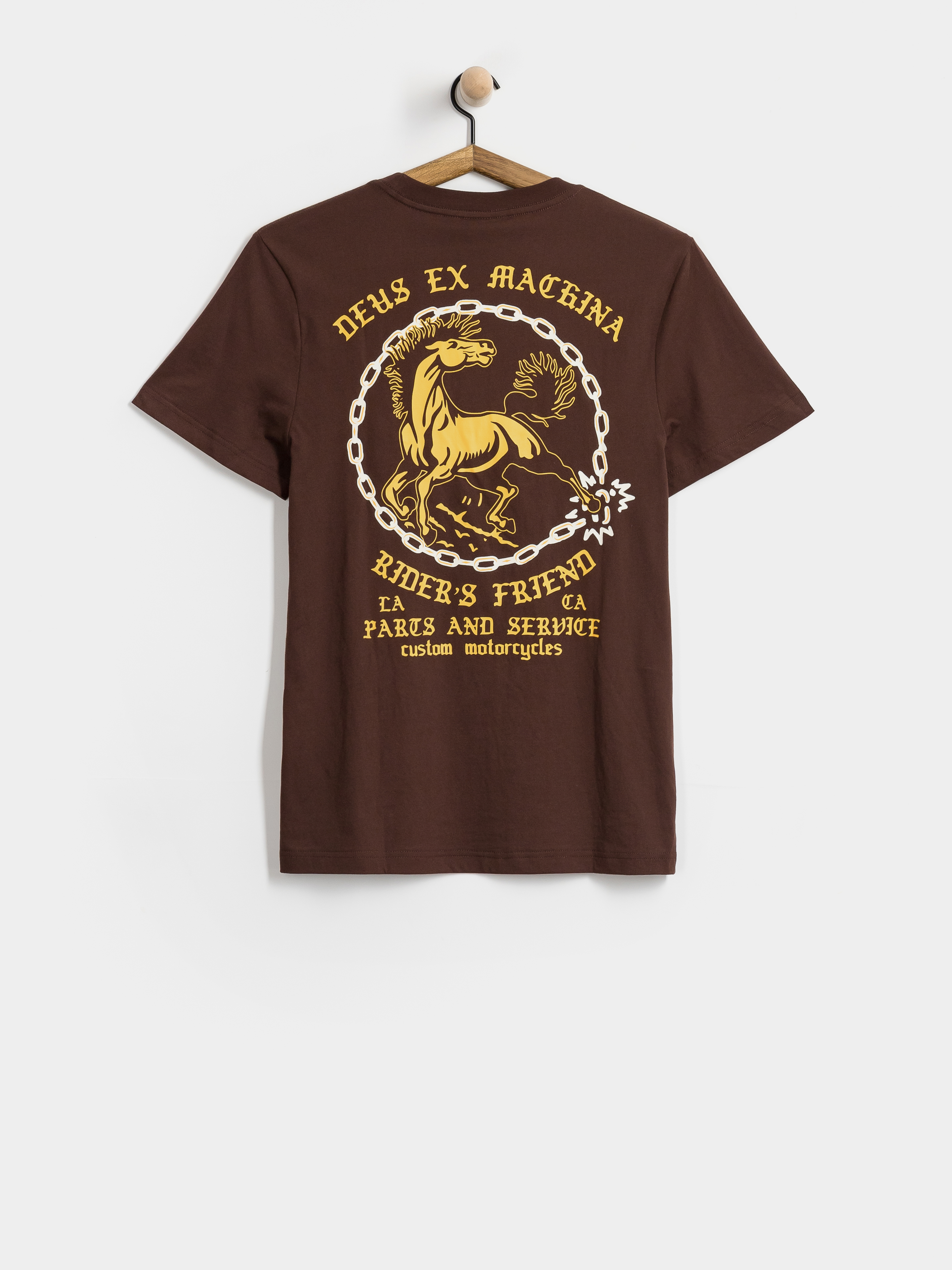 Тениска Deus Ex Machina Unchained (brown)