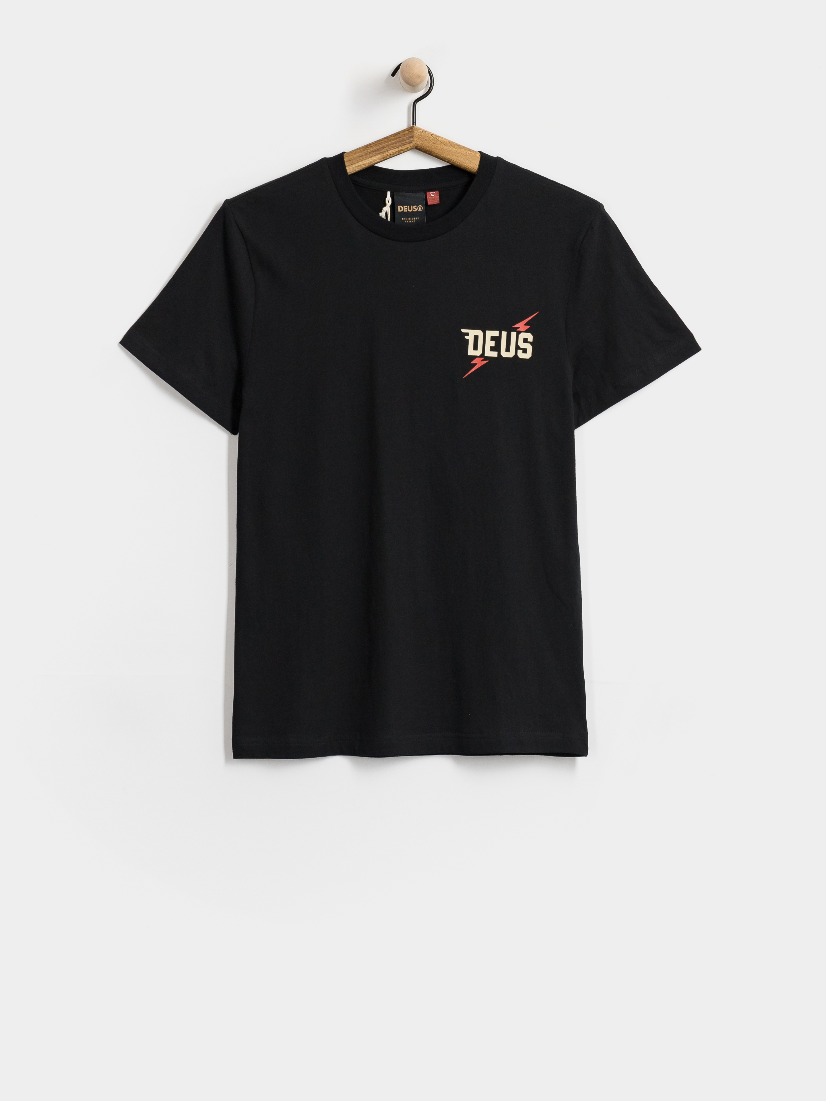 Тениска Deus Ex Machina Global Spark (black)