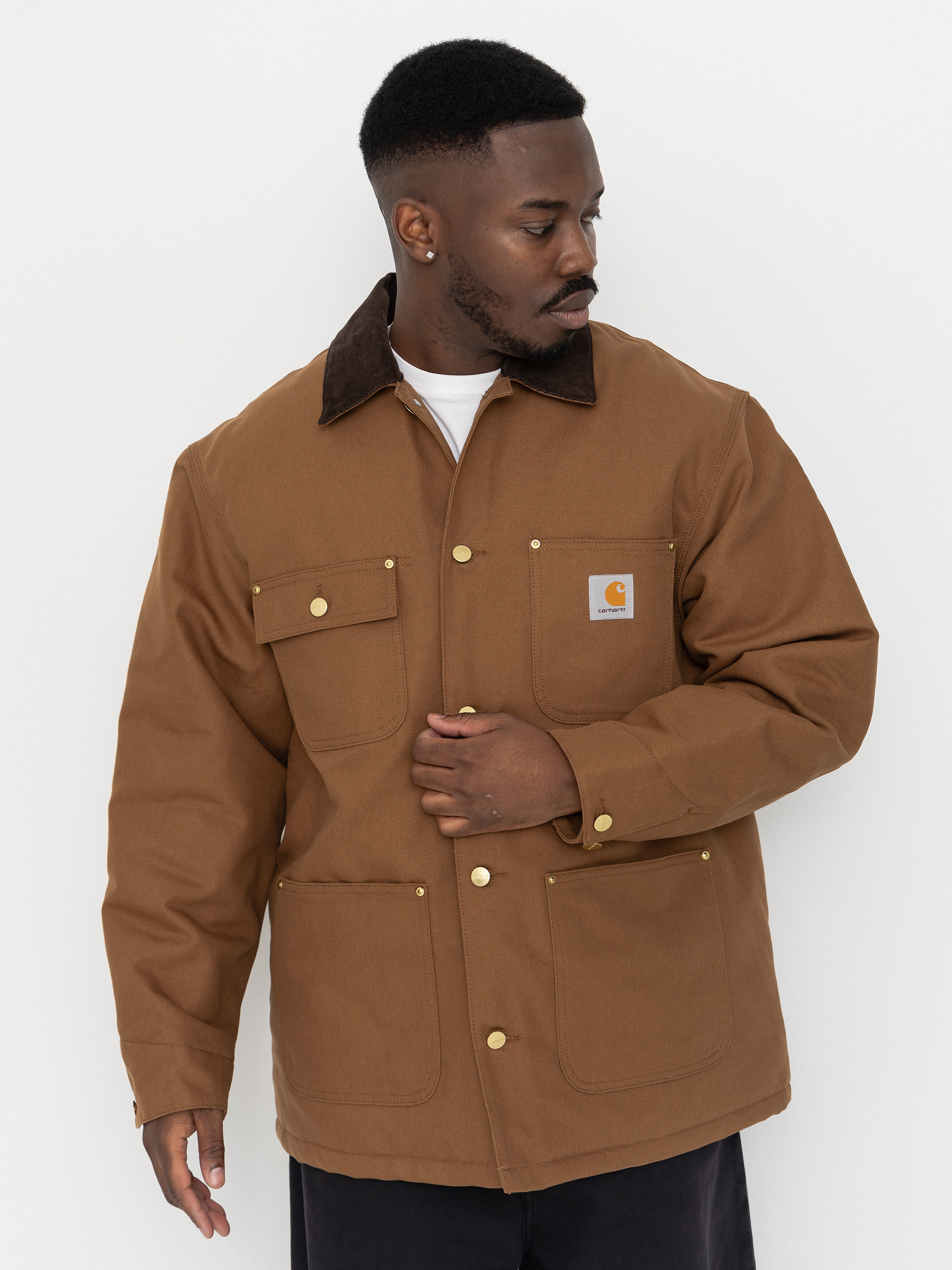 Яке Carhartt WIP OG Chore Coat (wip h brown/tobacco/rigid)