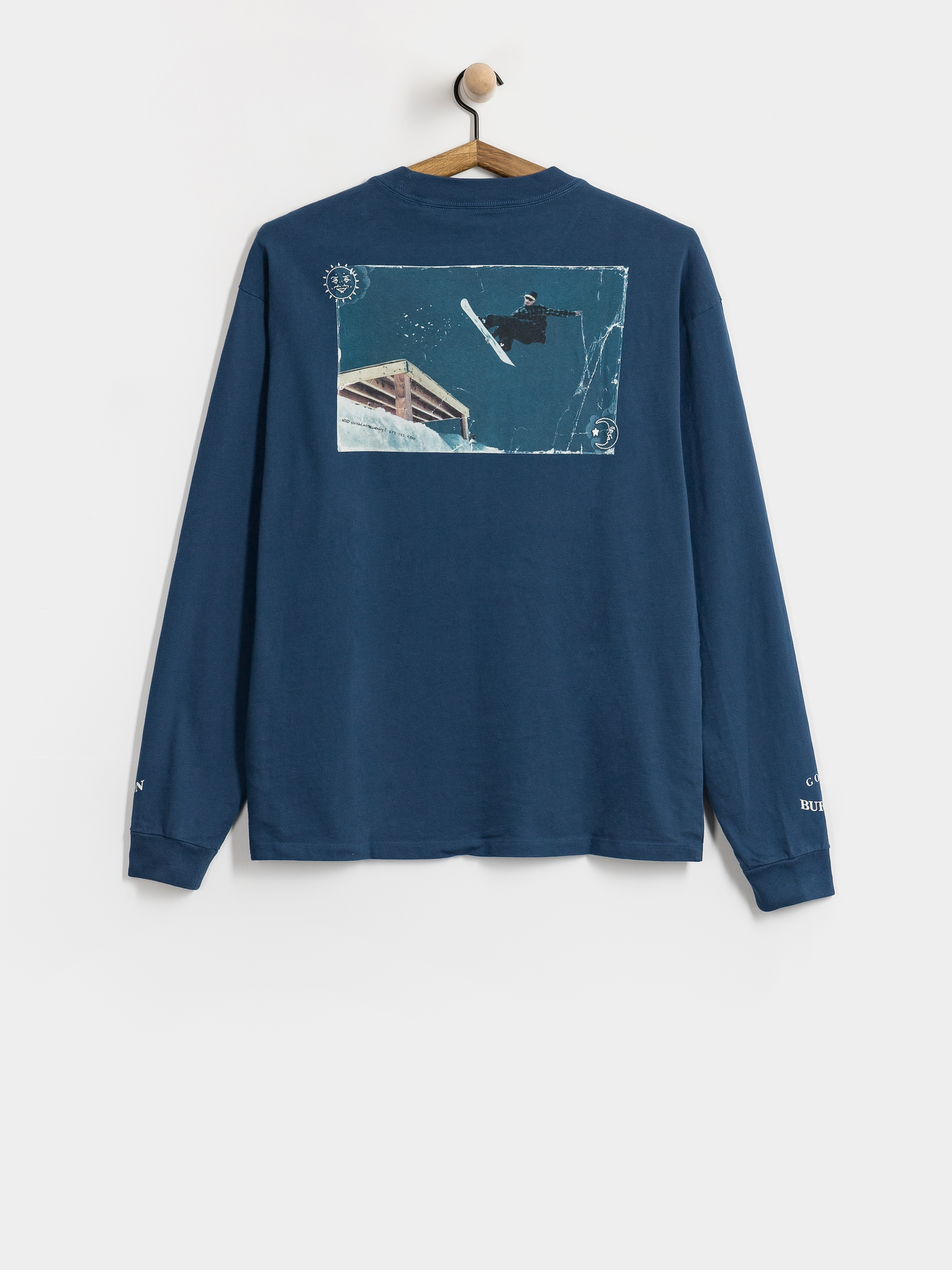 Термо блуза Burton 50TH 90s (selvedge blue)
