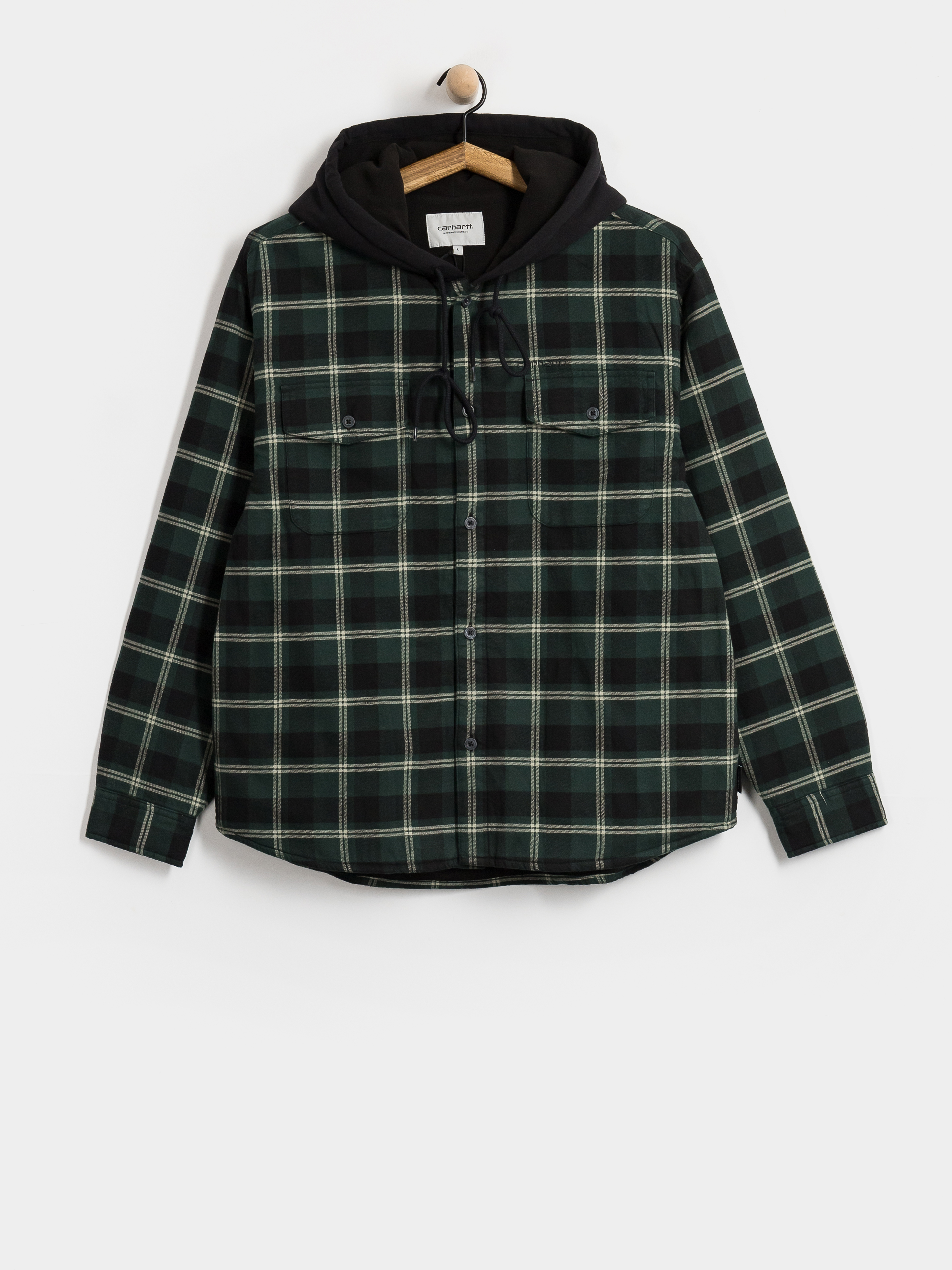 Яке Carhartt WIP Cobrin (cobrin check dark scarab)