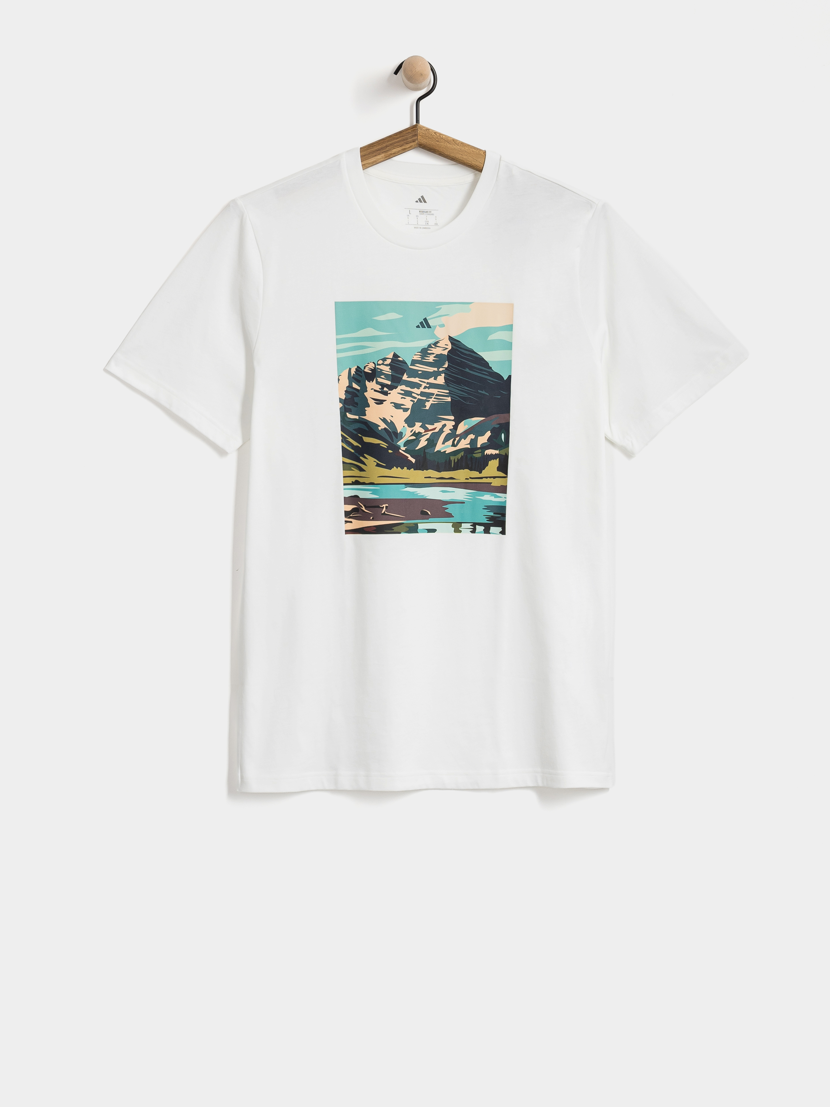Тениска adidas M Nature G T (white)