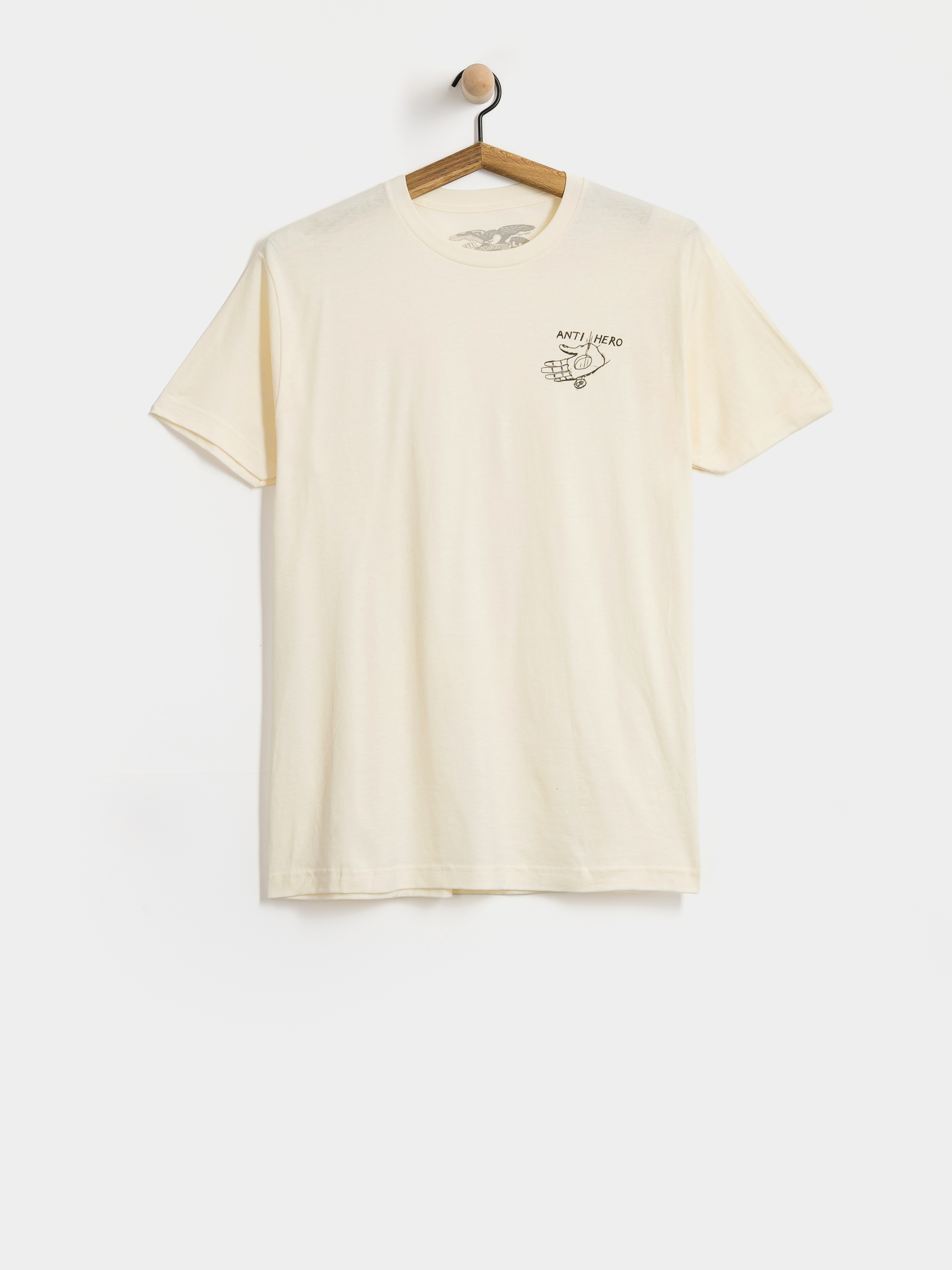 Тениска Antihero Expressions Hand (heather cream)