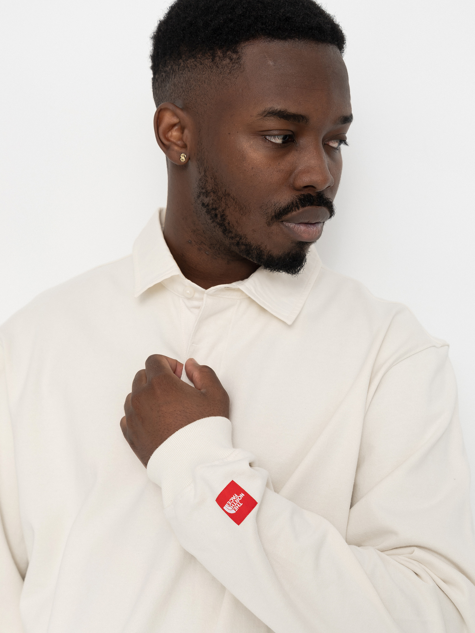 Блуза The North Face Red Box Rugby (white dune)