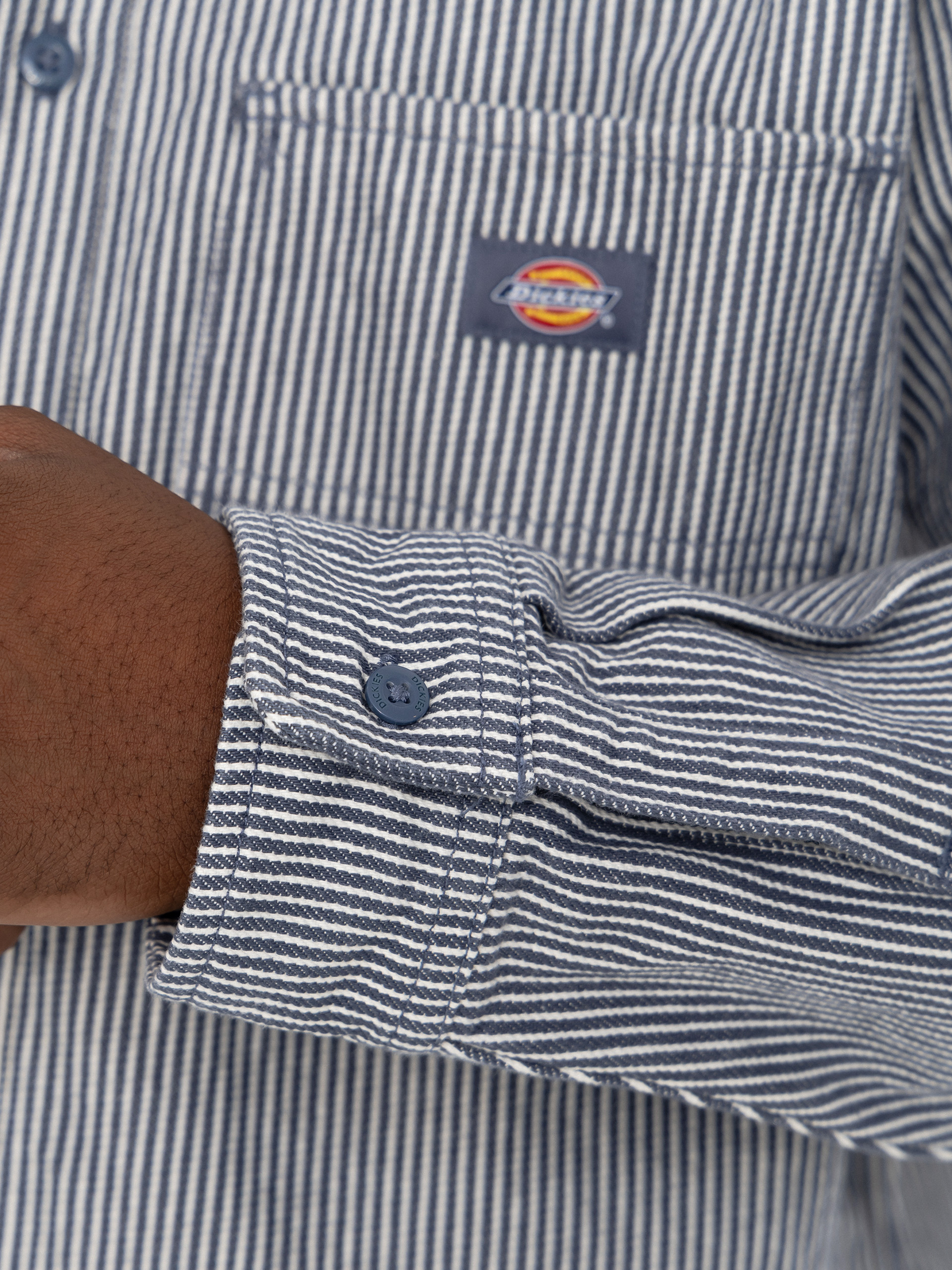 Риза Dickies 247 Garment Dyed Work (retro indigo)