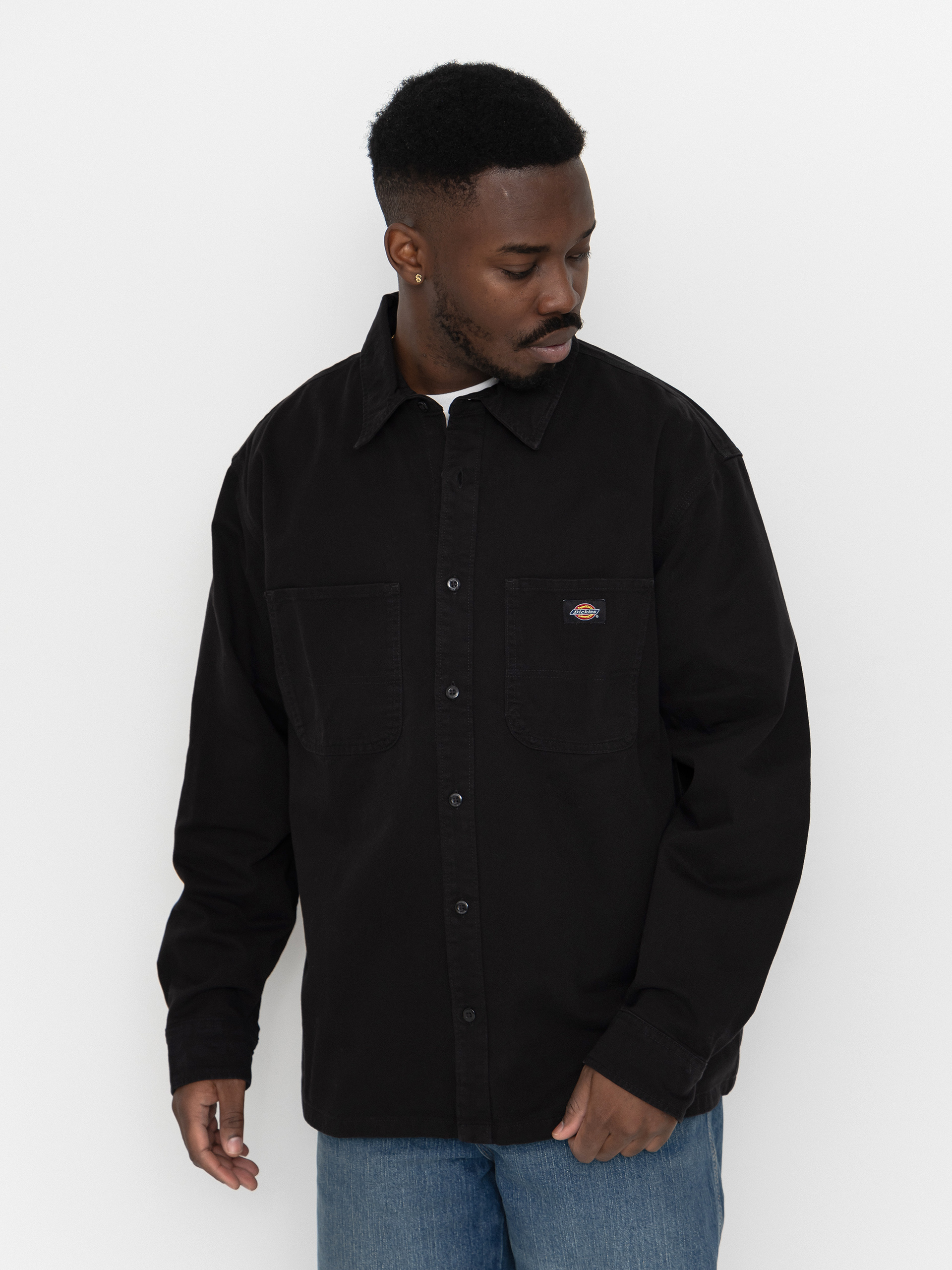 Риза Dickies 247 Garment Dyed Work (black)