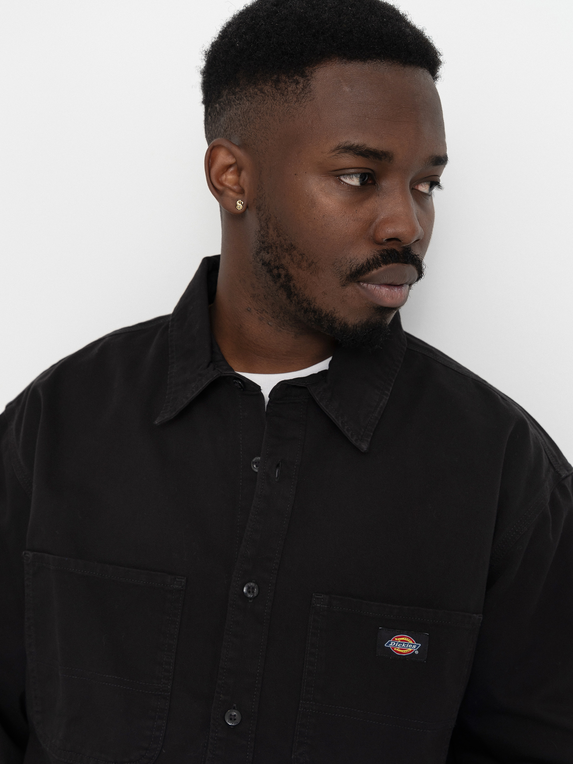 Риза Dickies 247 Garment Dyed Work (black)