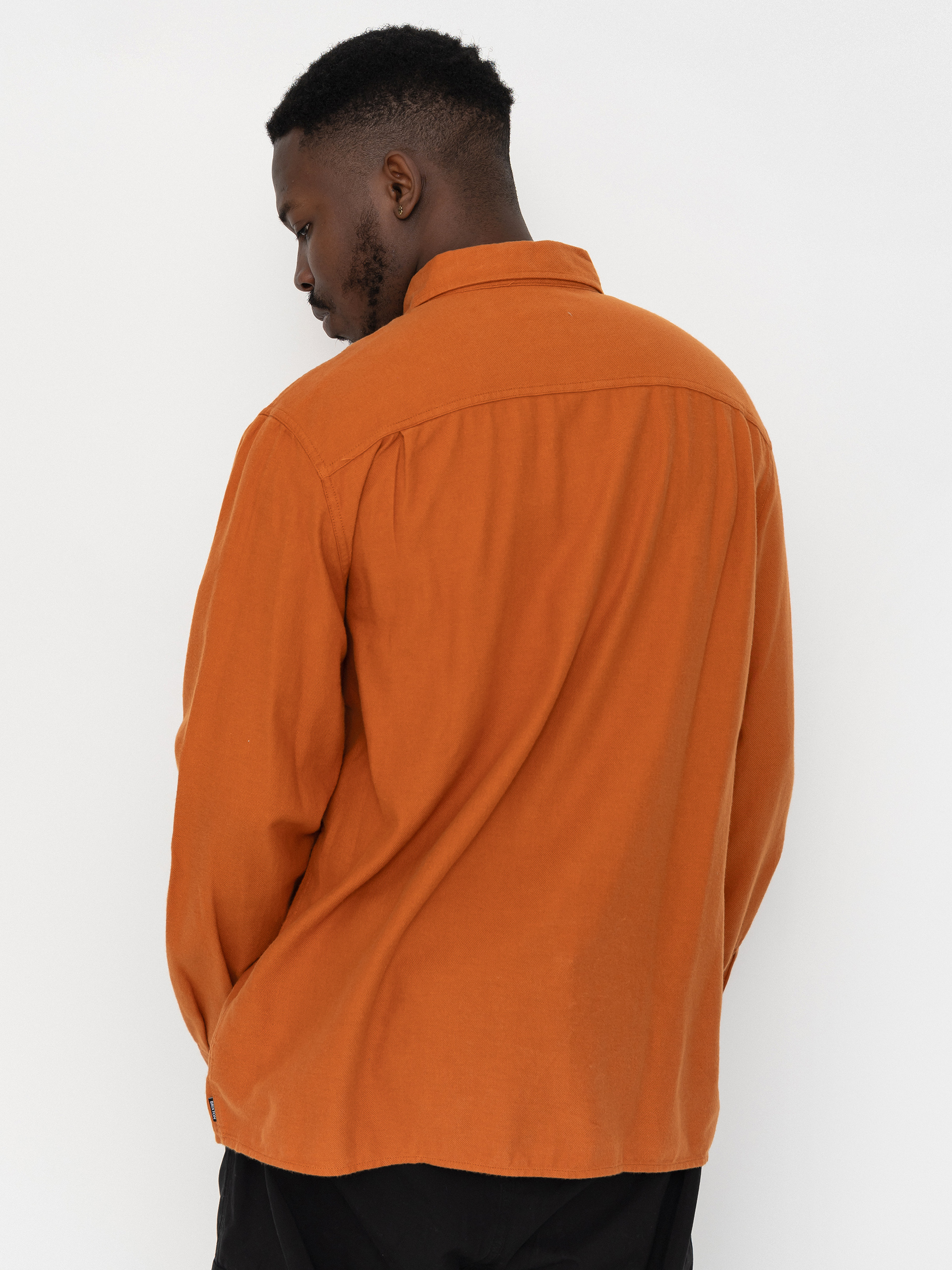 Риза Brixton Hasting Lw Flannel (caramel)