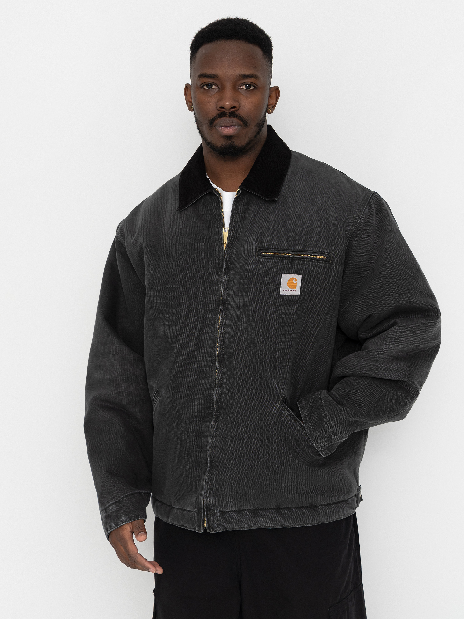 u042fu043au0435 Carhartt WIP OG Detroit (raven/black/stone canvas)