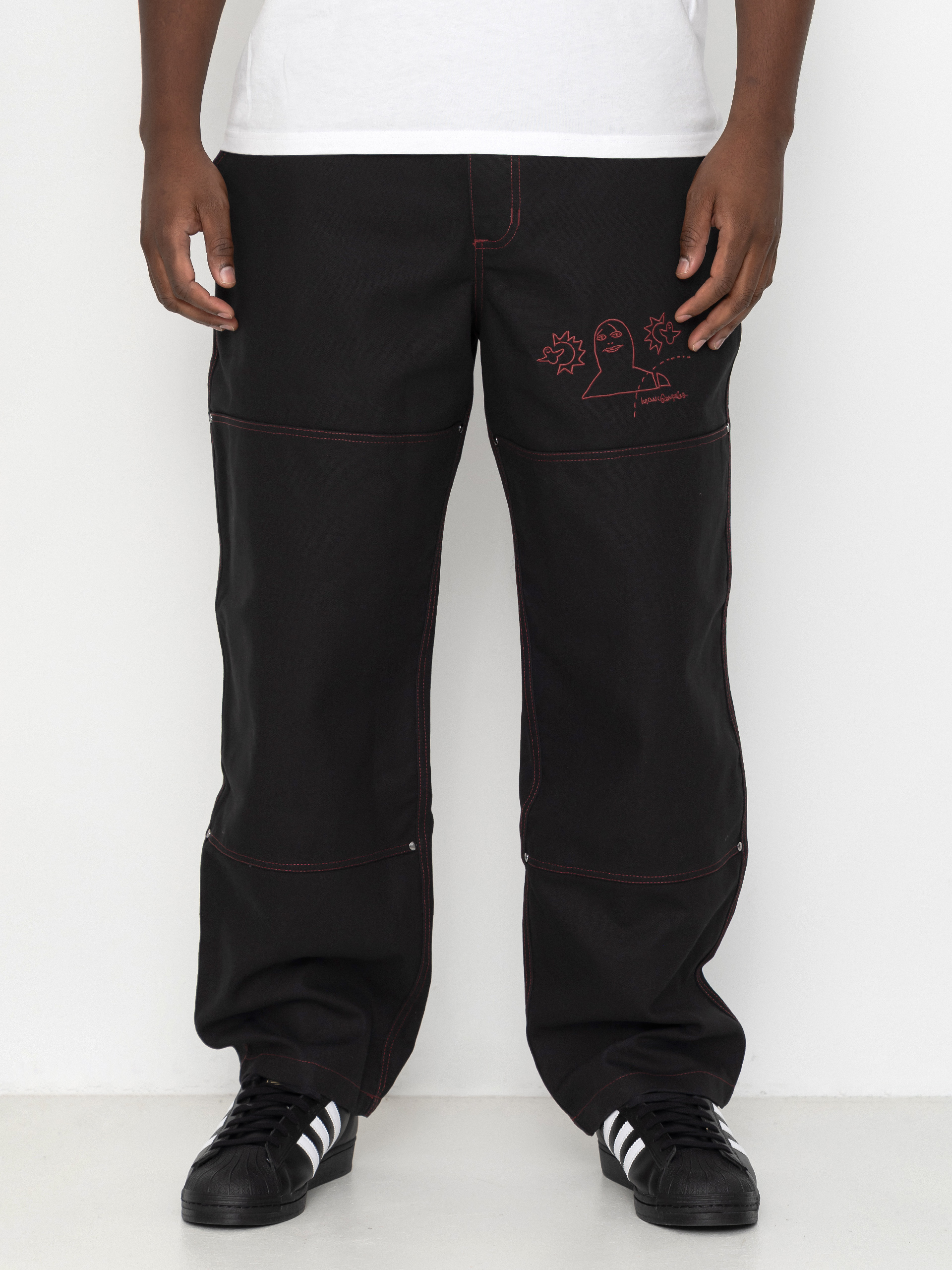 Панталони adidas Gonz (black/shared)