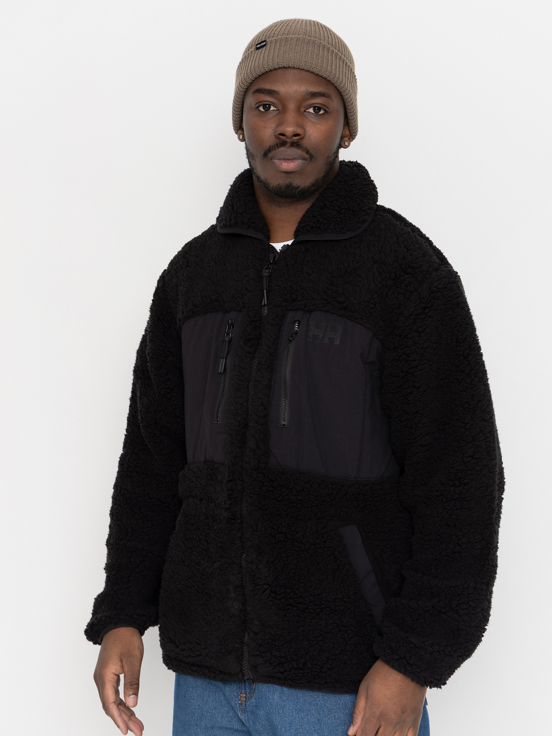 Поларени суитшърт Helly Hansen Moonlit Pile (black)
