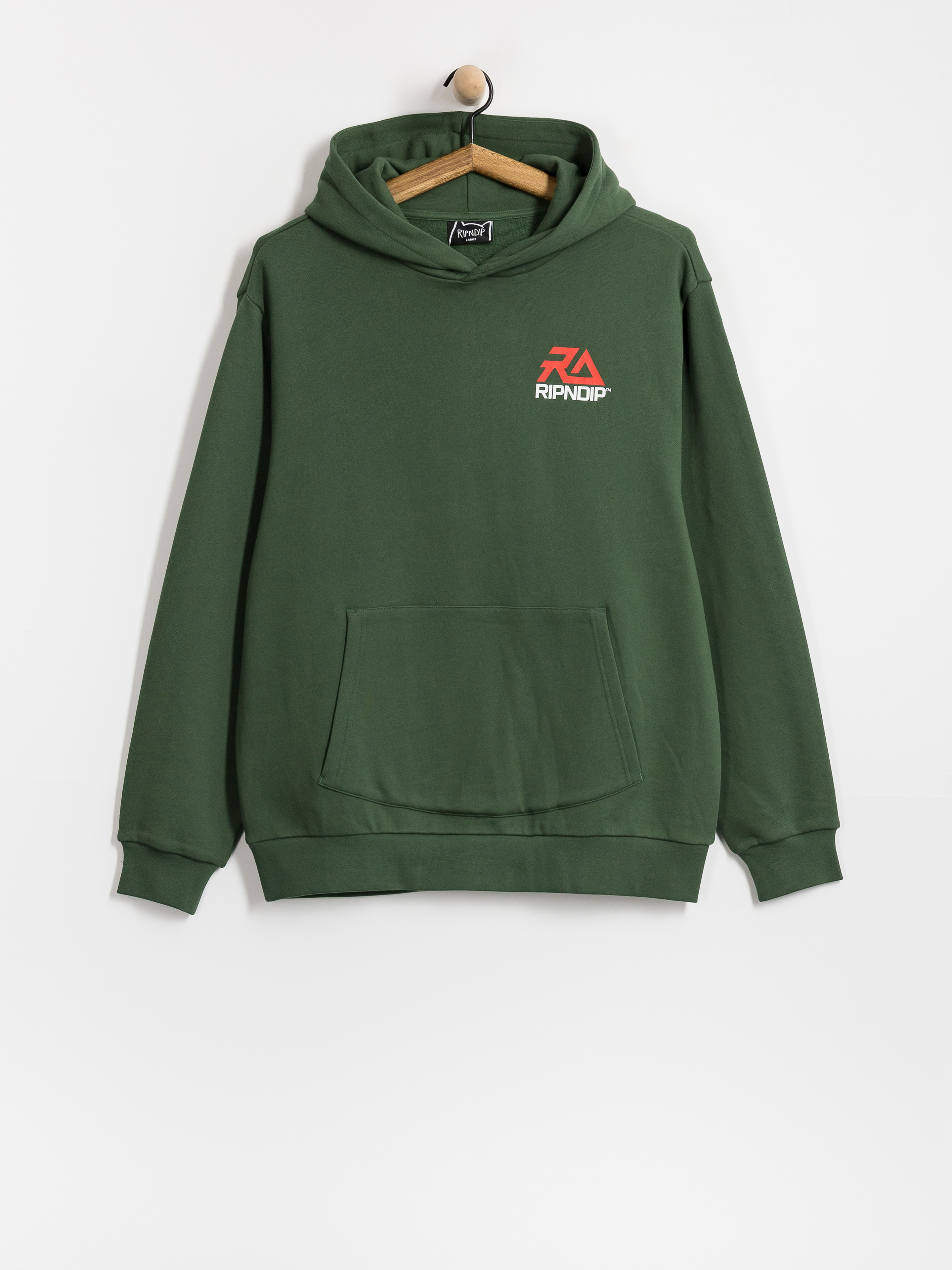 Суитшърт с качулка RipNDip Rnd Sports HD (dark forest)