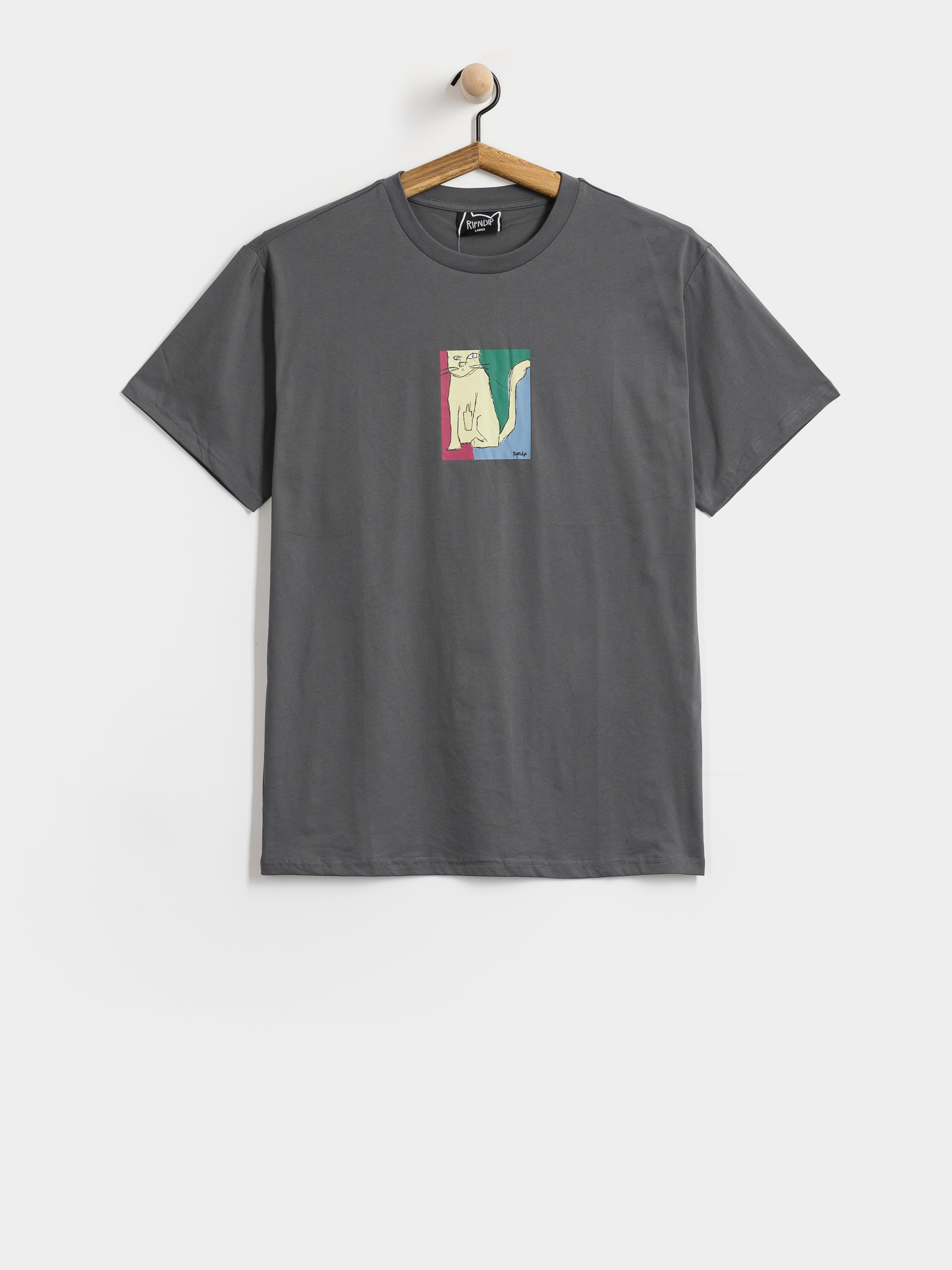 Тениска RipNDip Nermhol (charcoal)