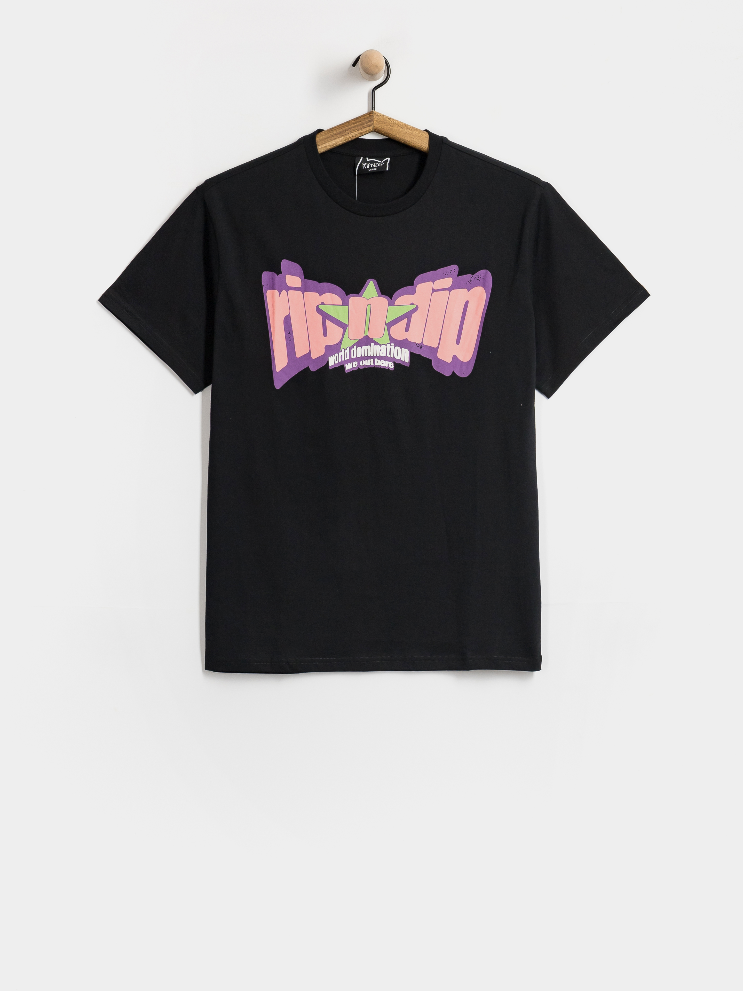 Тениска RipNDip World Domination (black)
