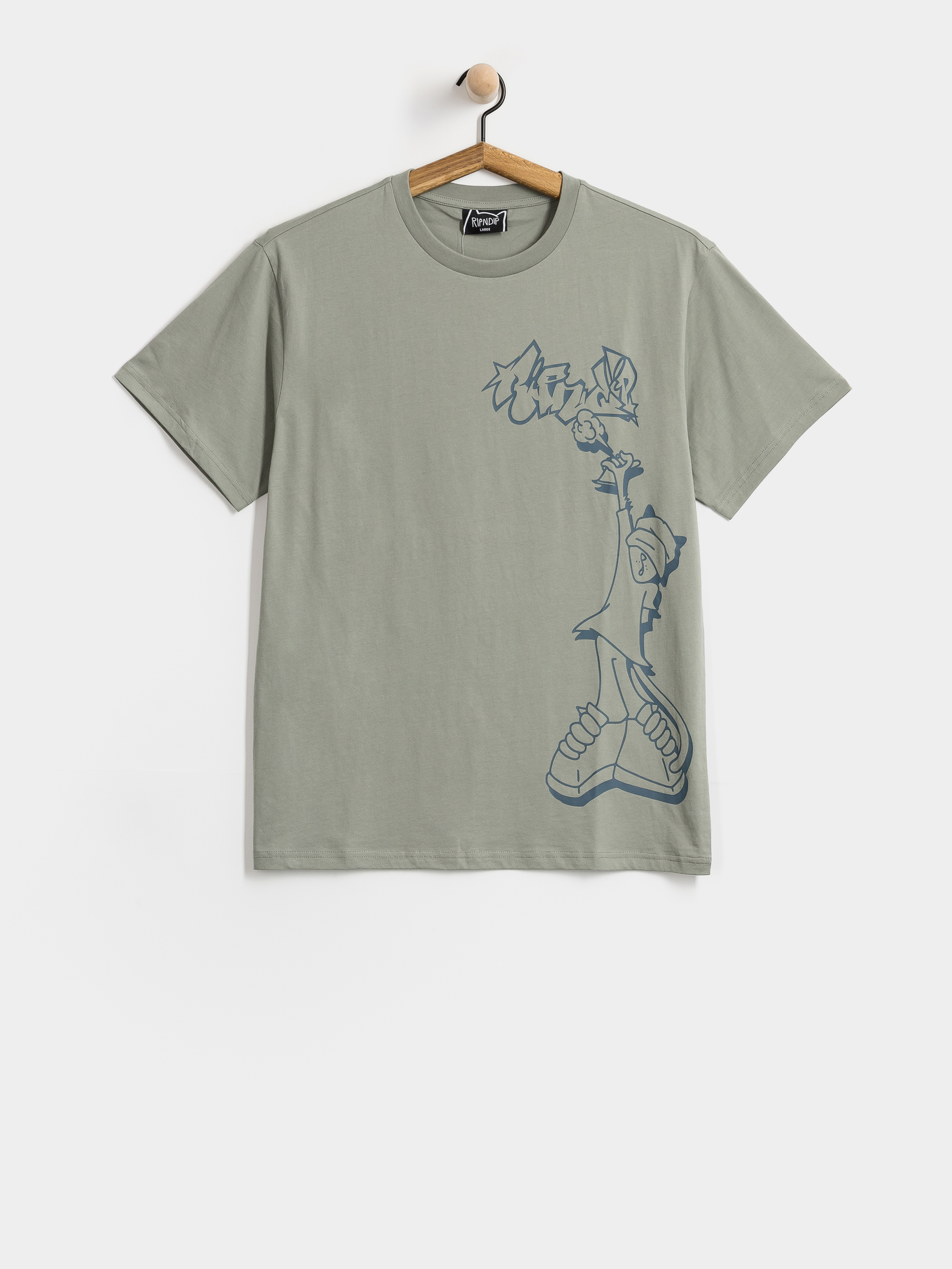 Тениска RipNDip Hard In Da Paint (dusty sage)