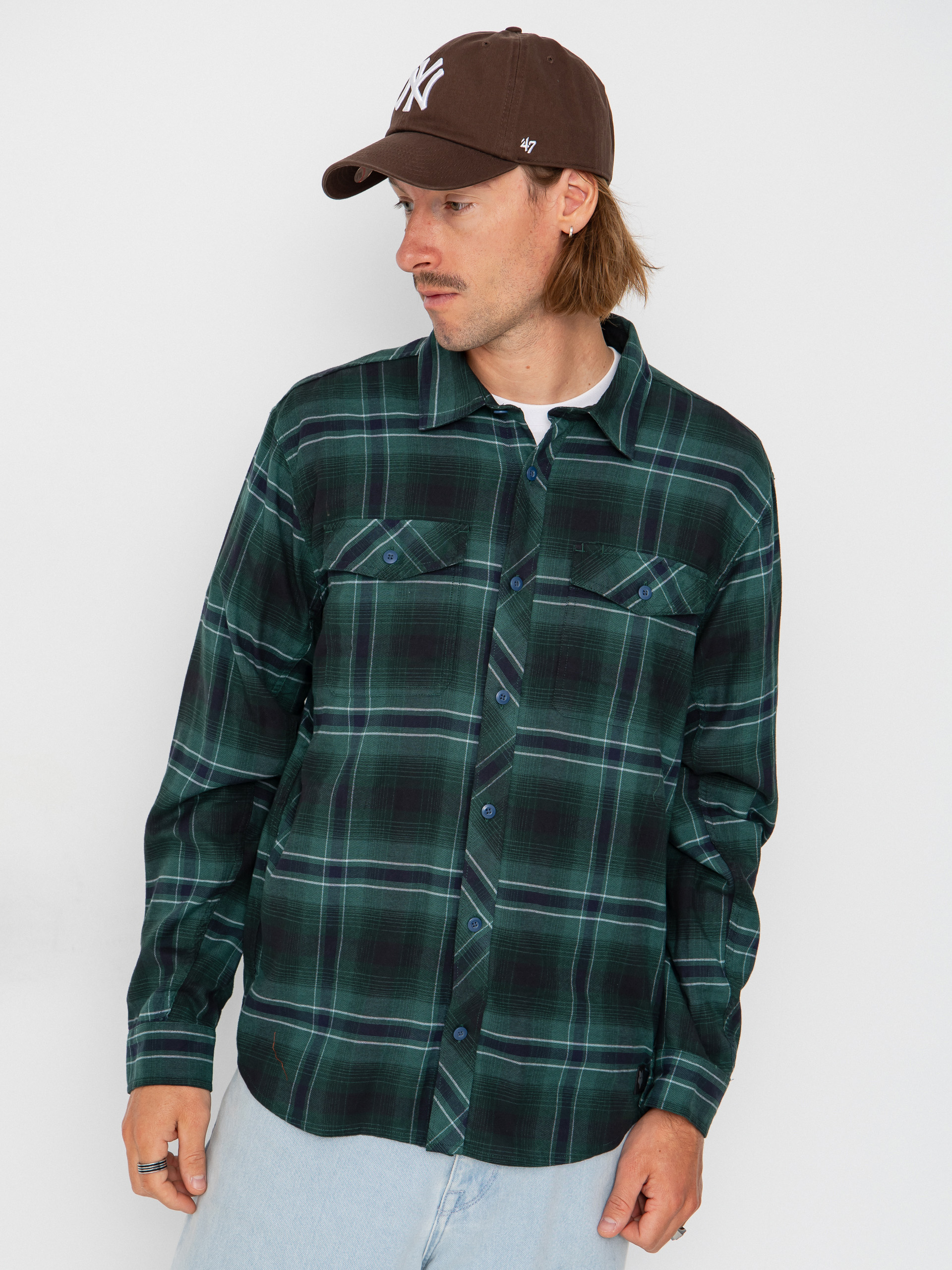 u0420u0438u0437u0430 Fox Survivalist Stretch Flannel (dp fern)