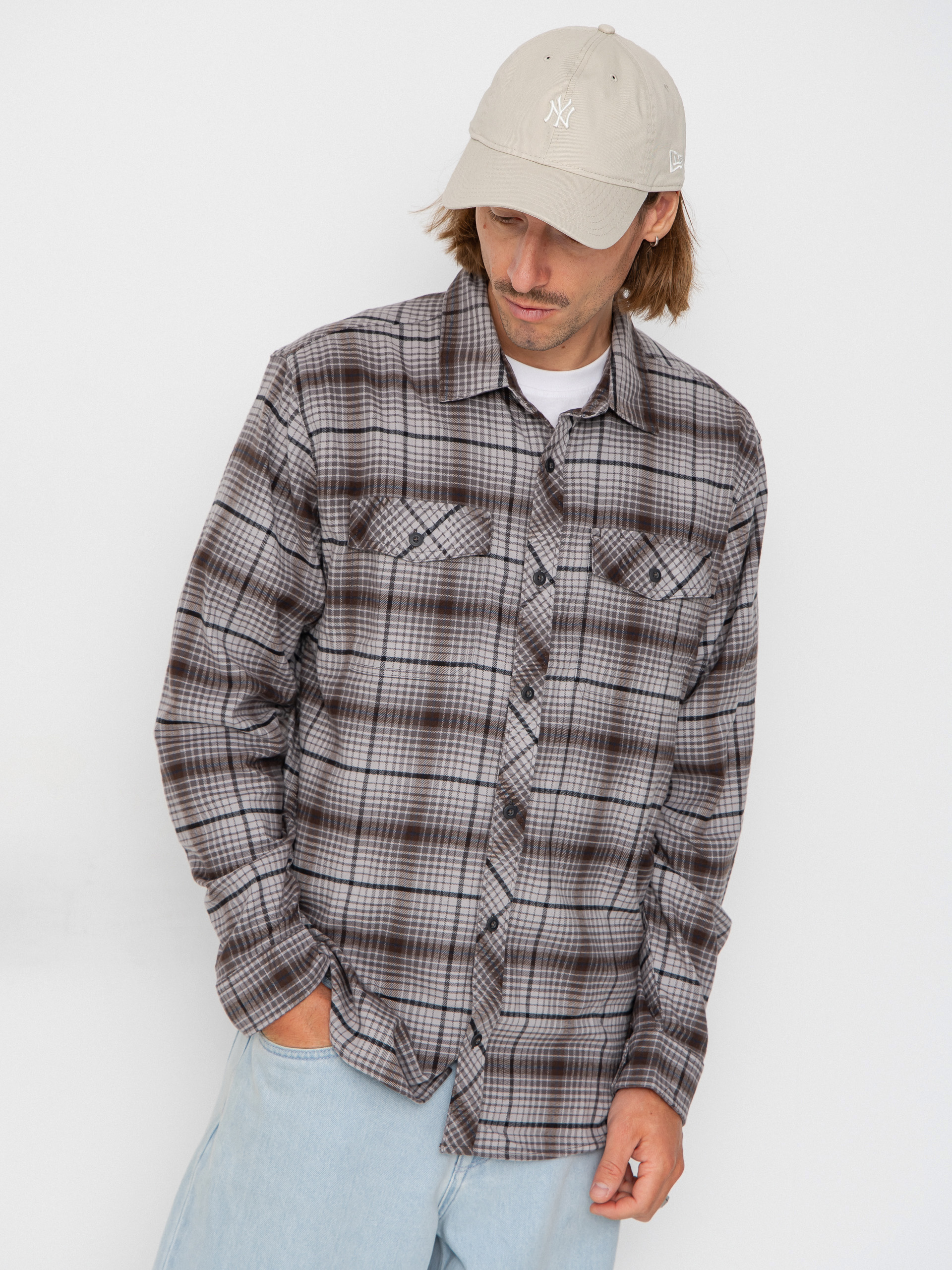 u0420u0438u0437u0430 Fox Survivalist Core Flannel (still grey)