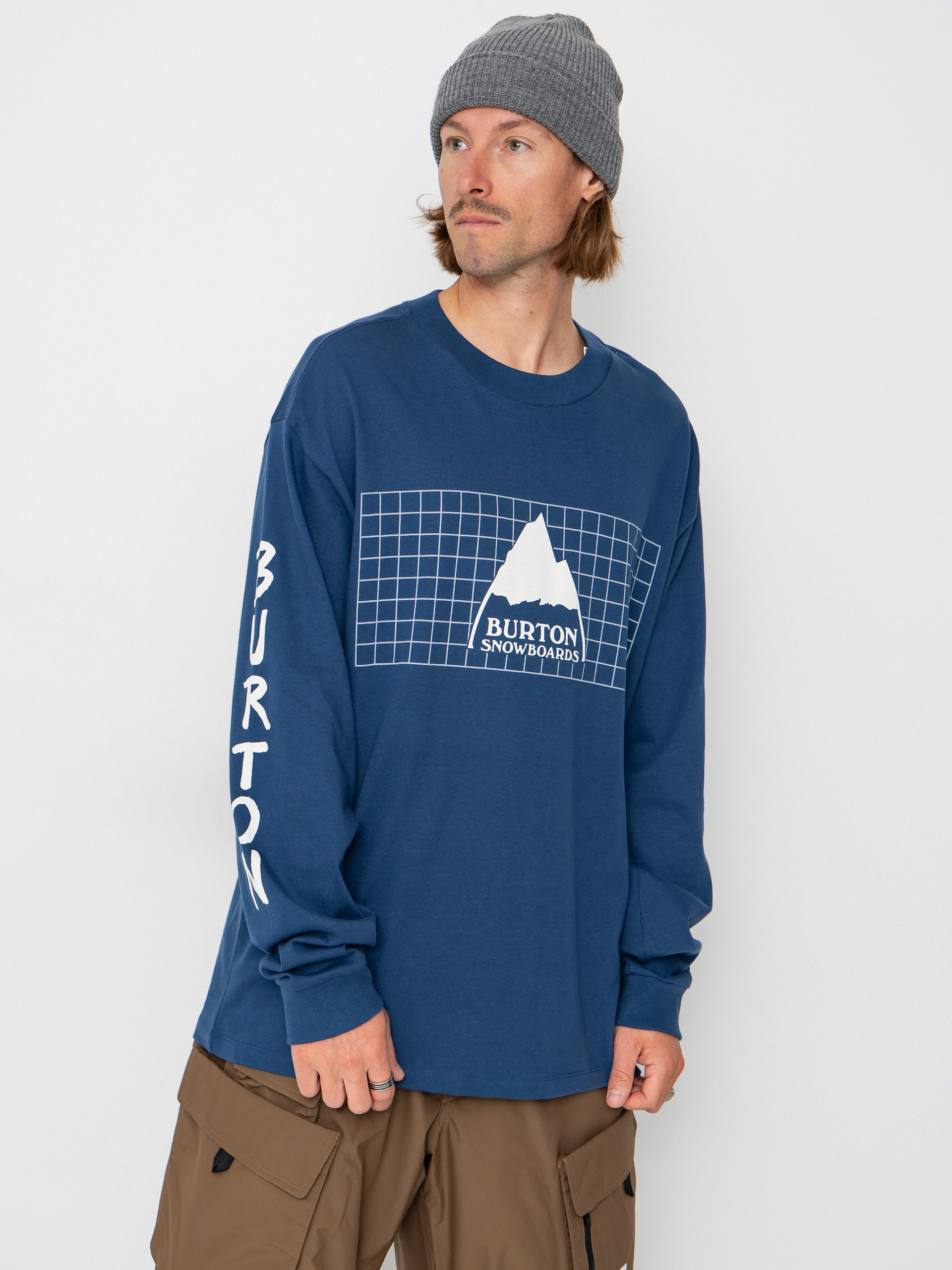 Блуза Burton 80s (selvedge blue)