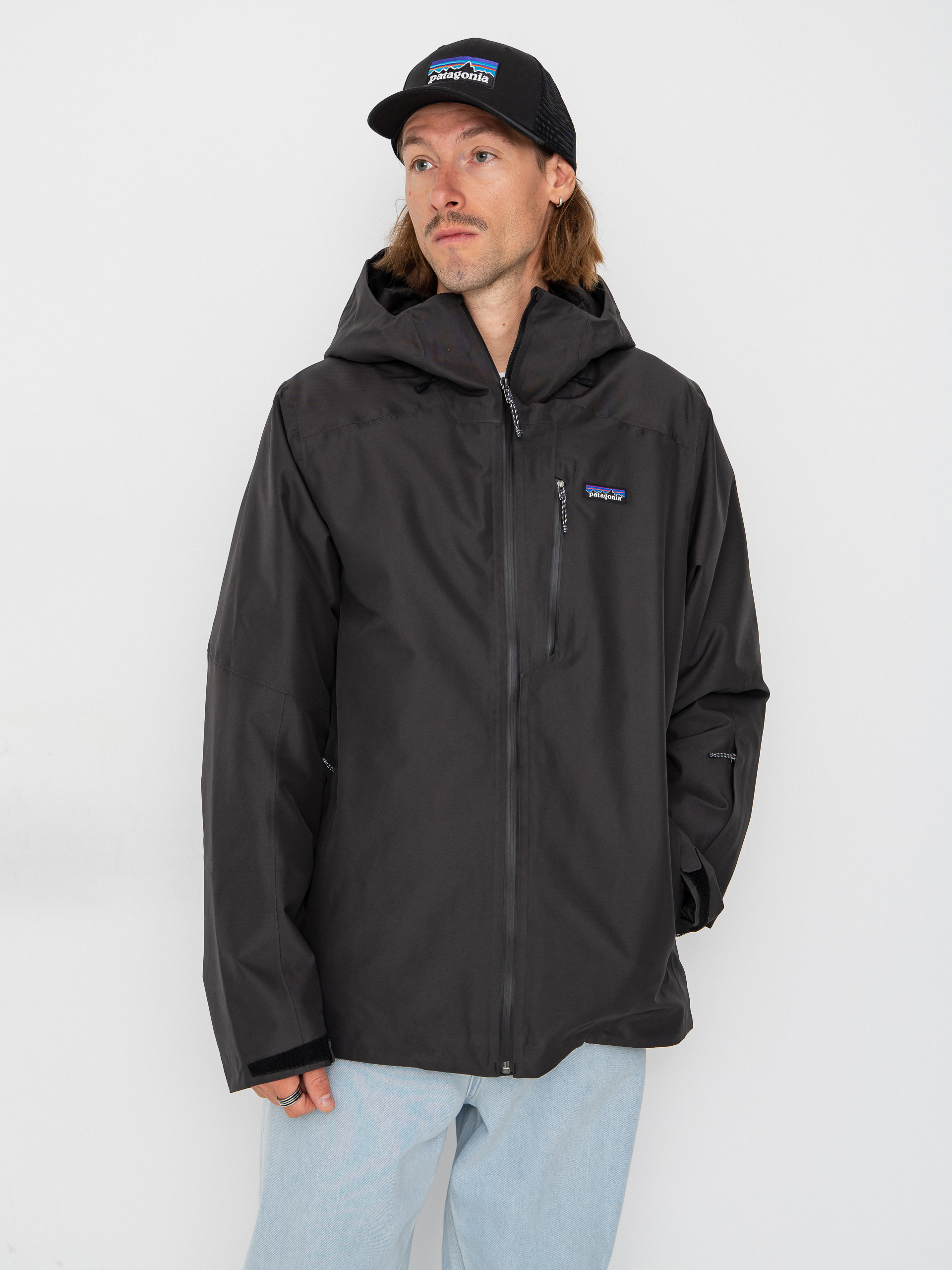 Сноуборд яке Patagonia Insulated Powder Town (black)